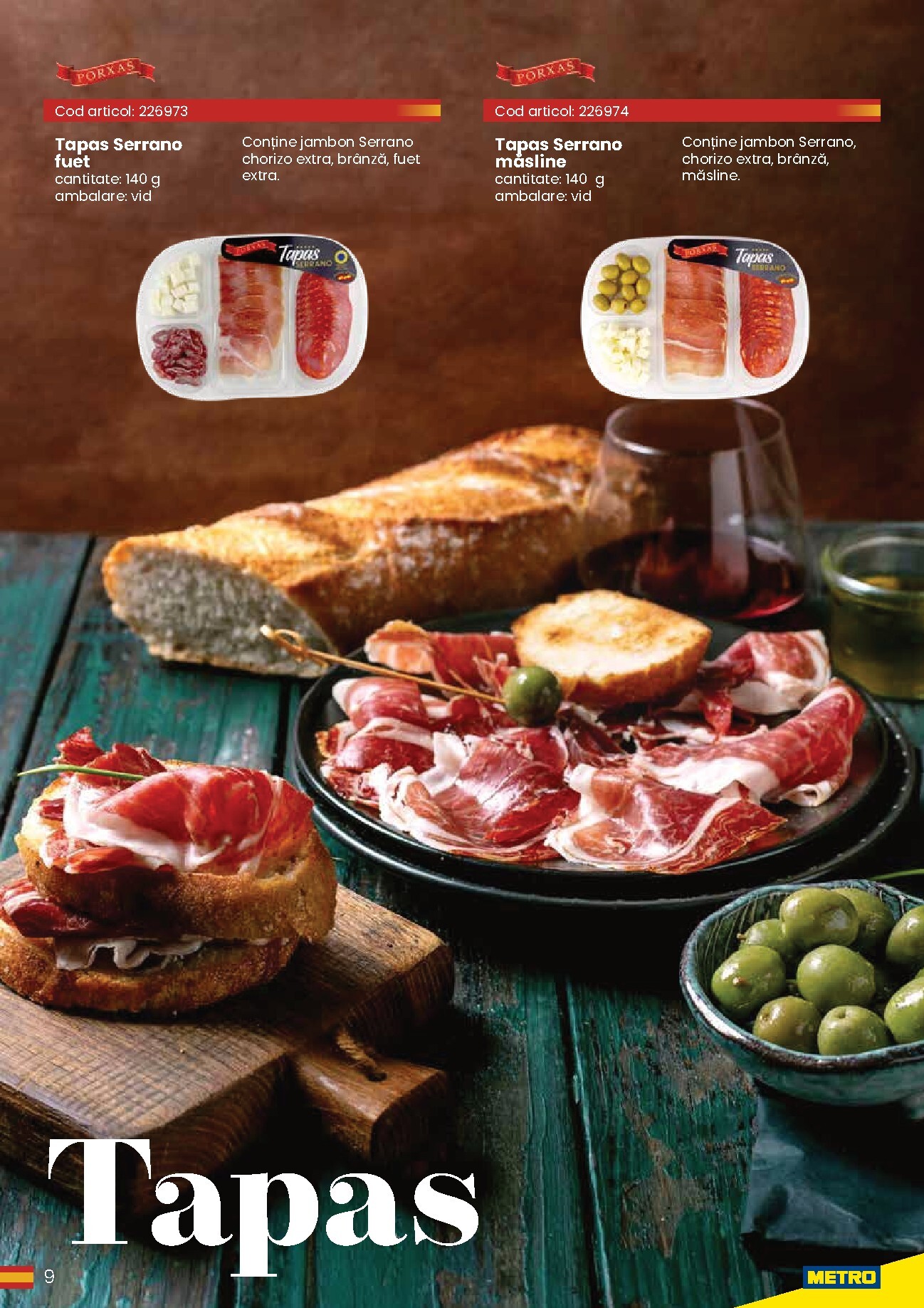 metro - Catalog Metro - Eat Spain, drink Spain online – oferte valabile din 30.03.2026 - page: 9