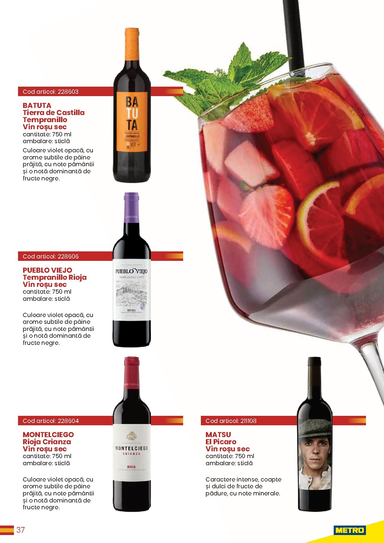 metro - Catalog Metro - Eat Spain, drink Spain online – oferte valabile din 30.03.2026 - page: 37