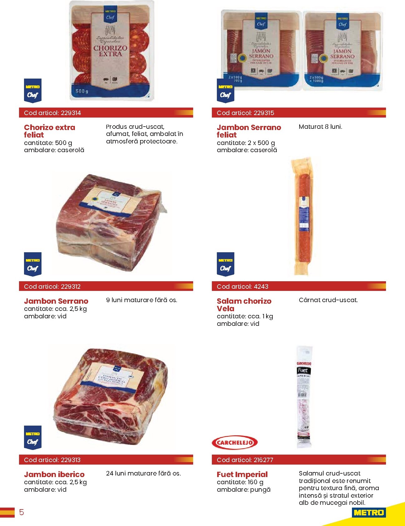 metro - Catalog Metro - Eat Spain, drink Spain online – oferte valabile din 30.03.2026 - page: 5