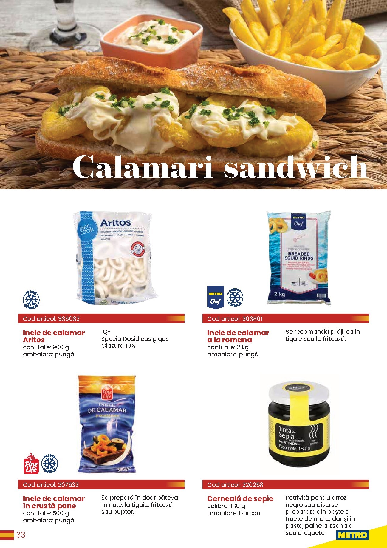 metro - Catalog Metro - Eat Spain, drink Spain online – oferte valabile din 30.03.2026 - page: 33