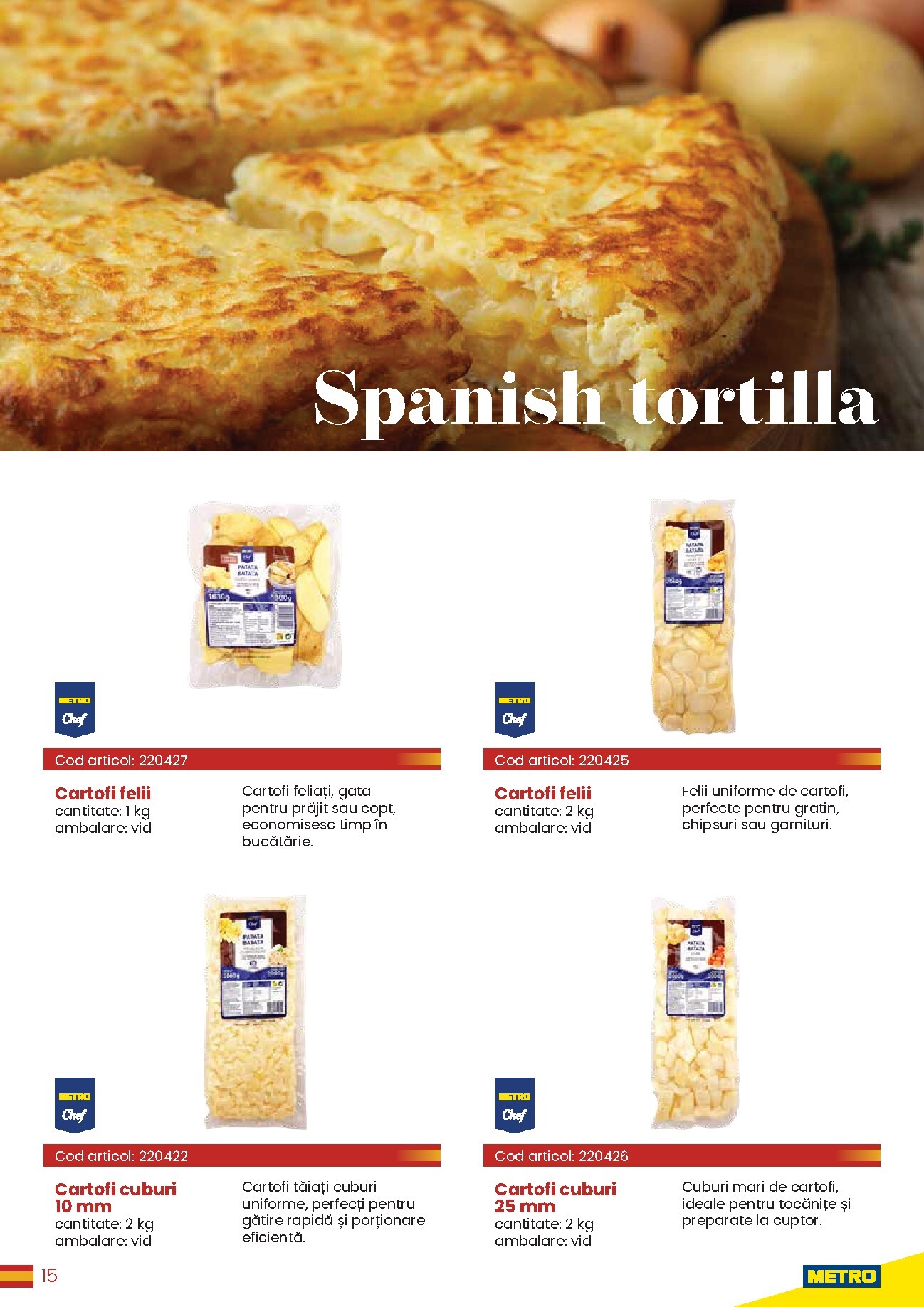 metro - Catalog Metro - Eat Spain, drink Spain online – oferte valabile din 30.03.2026 - page: 15