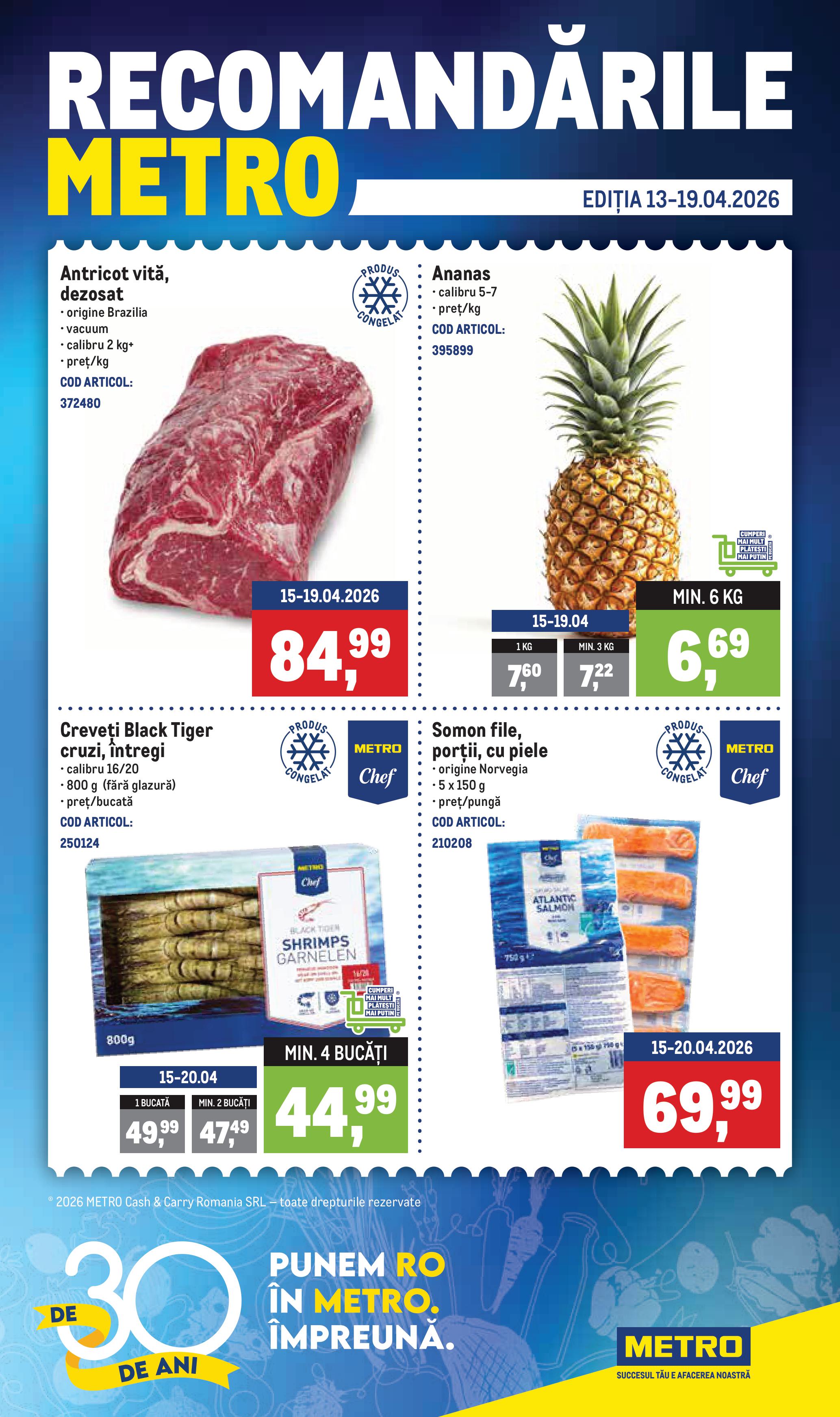 metro - Brosura Metro valabilă de la luni 13.04.2026 până la duminică 19.04.2026