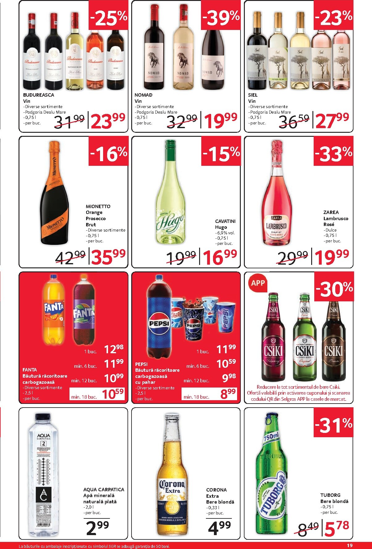 selgros - Selgros - Food pliante pentru săptămâna viitoare de la vineri 29.05.2026 până la joi 11.06.2026 - page: 19