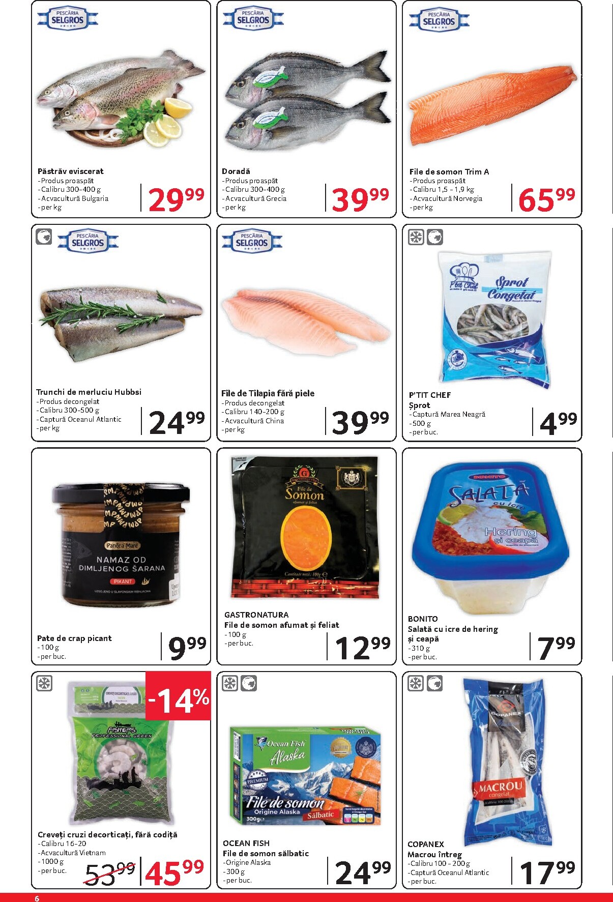 selgros - Selgros - Food pliante pentru săptămâna viitoare de la vineri 29.05.2026 până la joi 11.06.2026 - page: 6