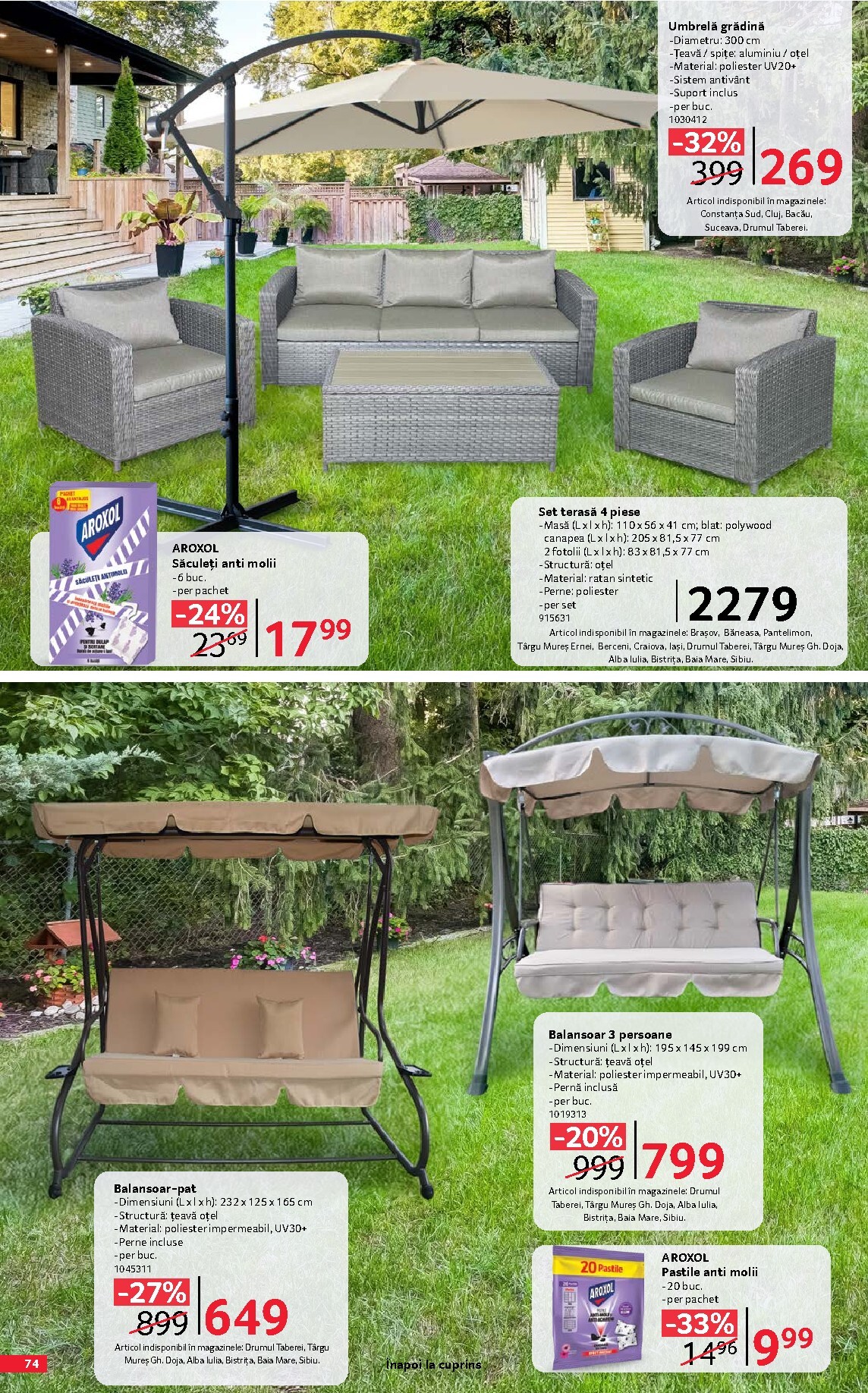 selgros - Brosura Selgros - Oferte de sezon valabilă de la vineri 29.05.2026 până la joi 25.06.2026 - page: 74