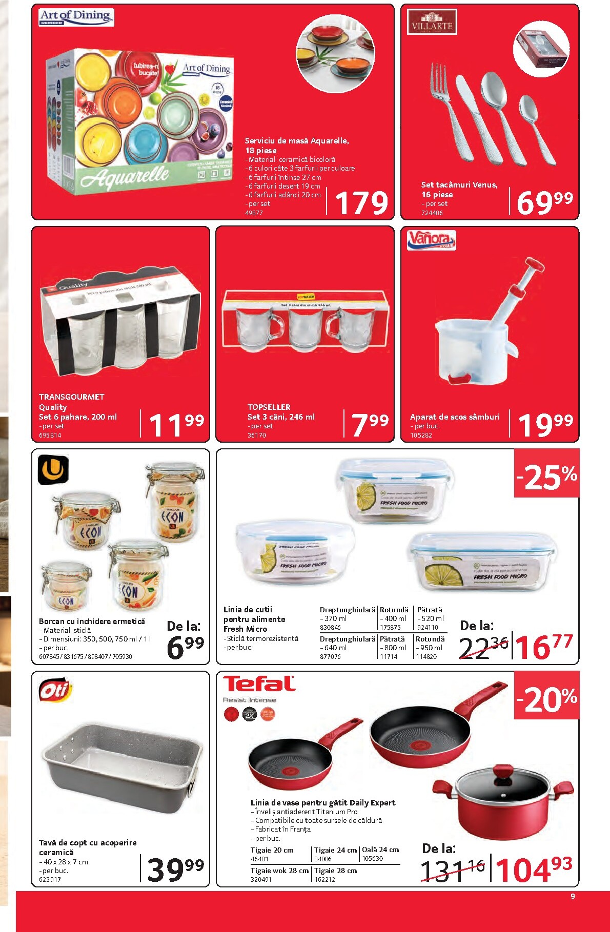 selgros - Selgros - Non Food pliante pentru săptămâna viitoare de la vineri 12.06.2026 până la joi 25.06.2026 - page: 9