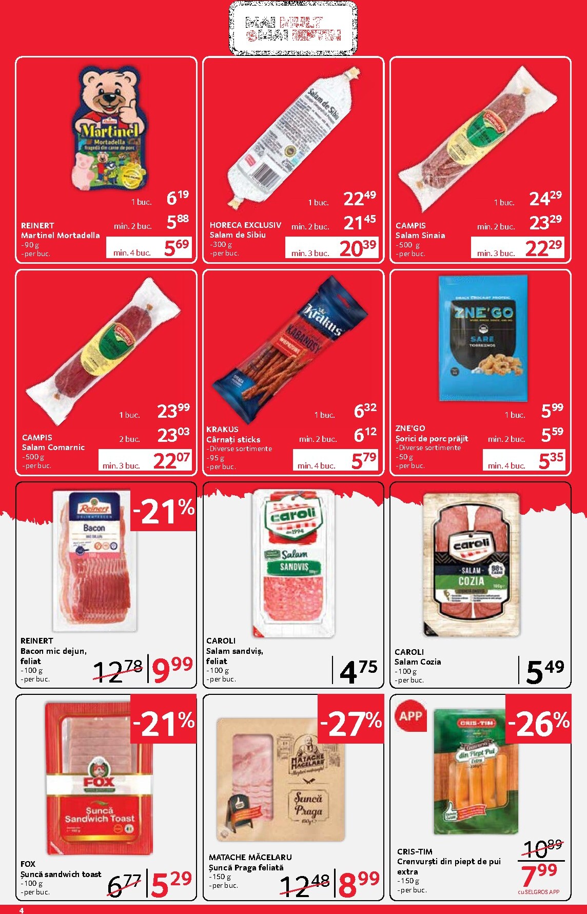 selgros - Selgros - Magazine Mici pliante pentru săptămâna viitoare de la vineri 12.06.2026 până la joi 25.06.2026 - page: 4