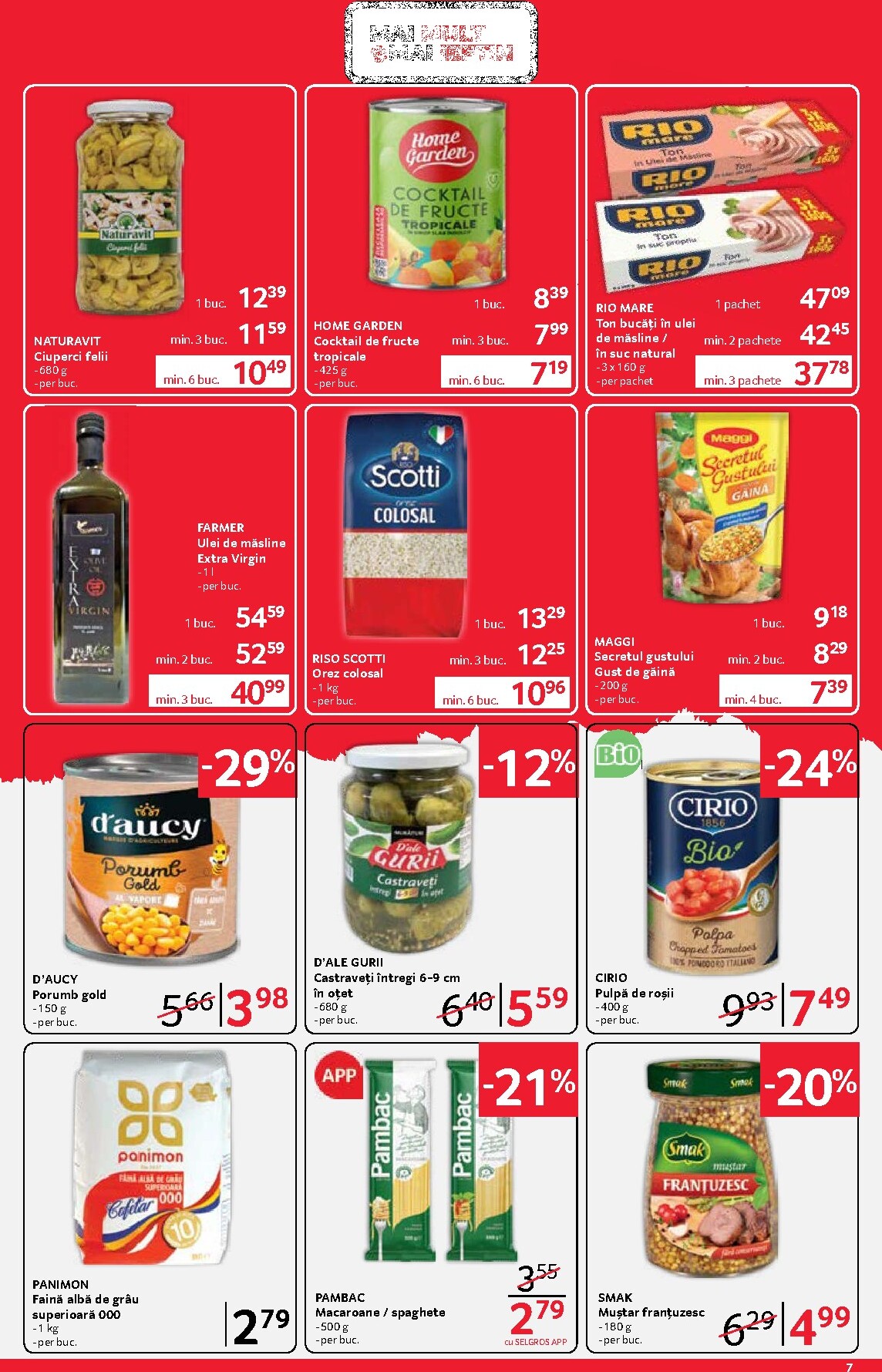 selgros - Selgros - Magazine Mici pliante pentru săptămâna viitoare de la vineri 12.06.2026 până la joi 25.06.2026 - page: 7