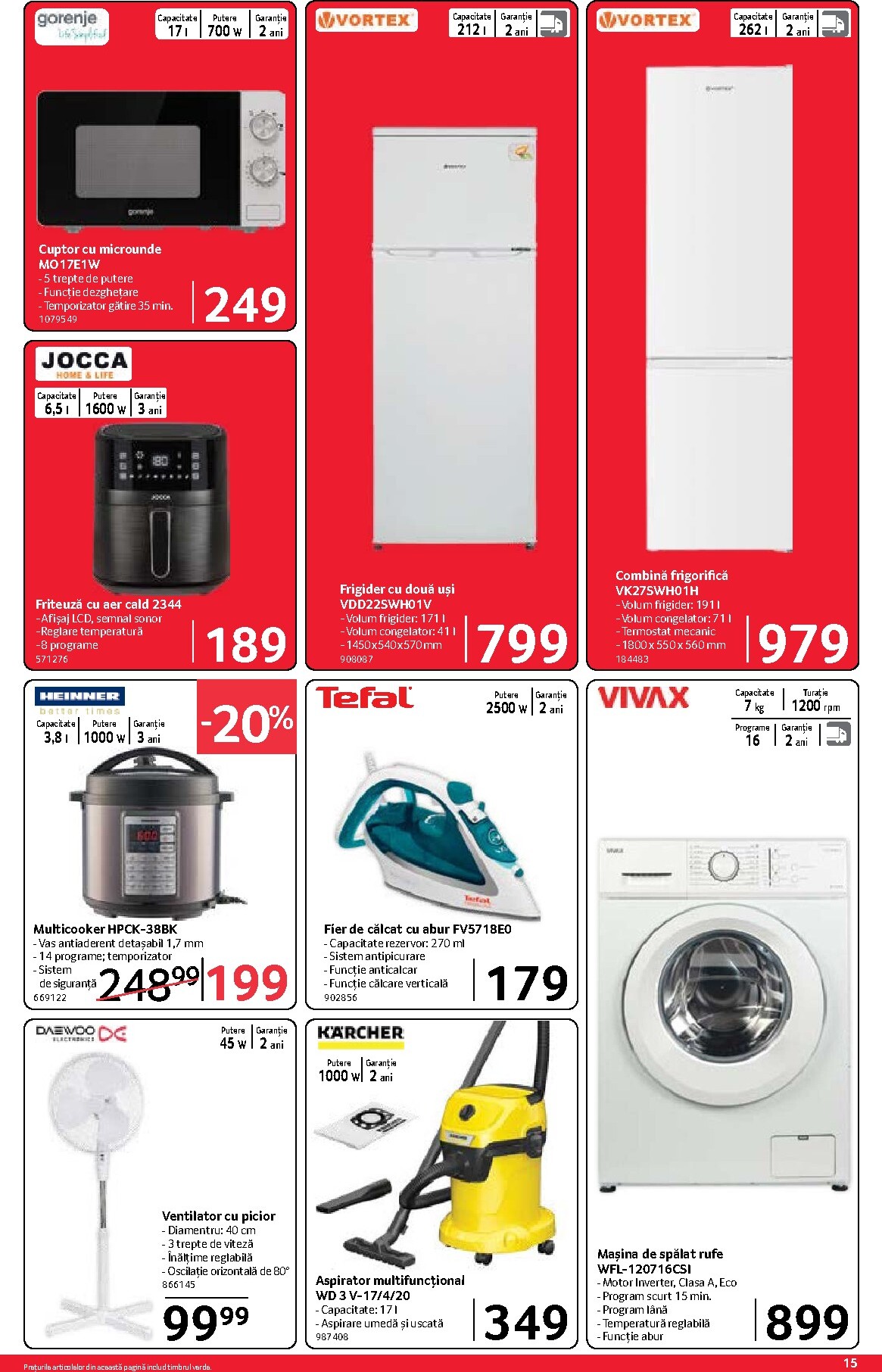 selgros - Selgros - Magazine Mici pliante pentru săptămâna viitoare de la vineri 12.06.2026 până la joi 25.06.2026 - page: 15