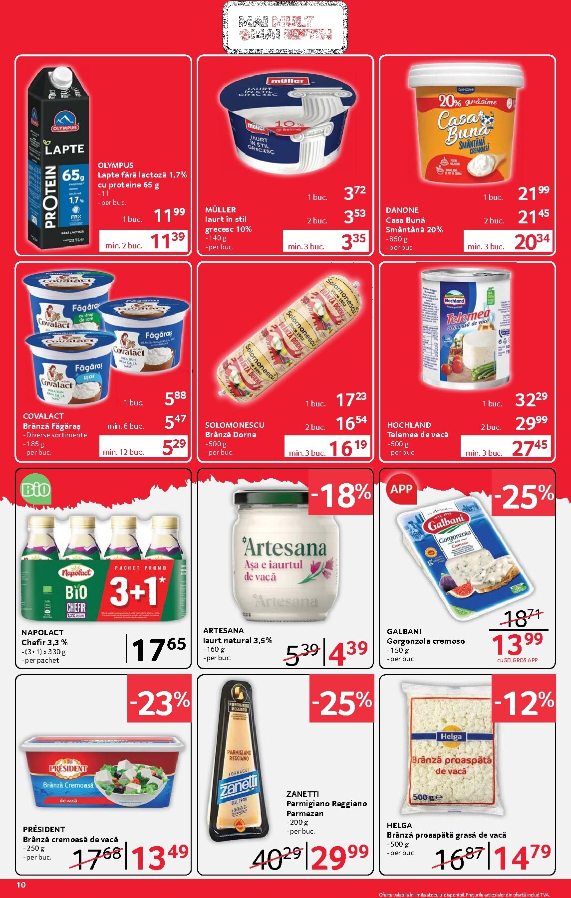 selgros - Selgros pliante pentru săptămâna viitoare de la vineri 10.07.2026 până la joi 23.07.2026 - page: 10