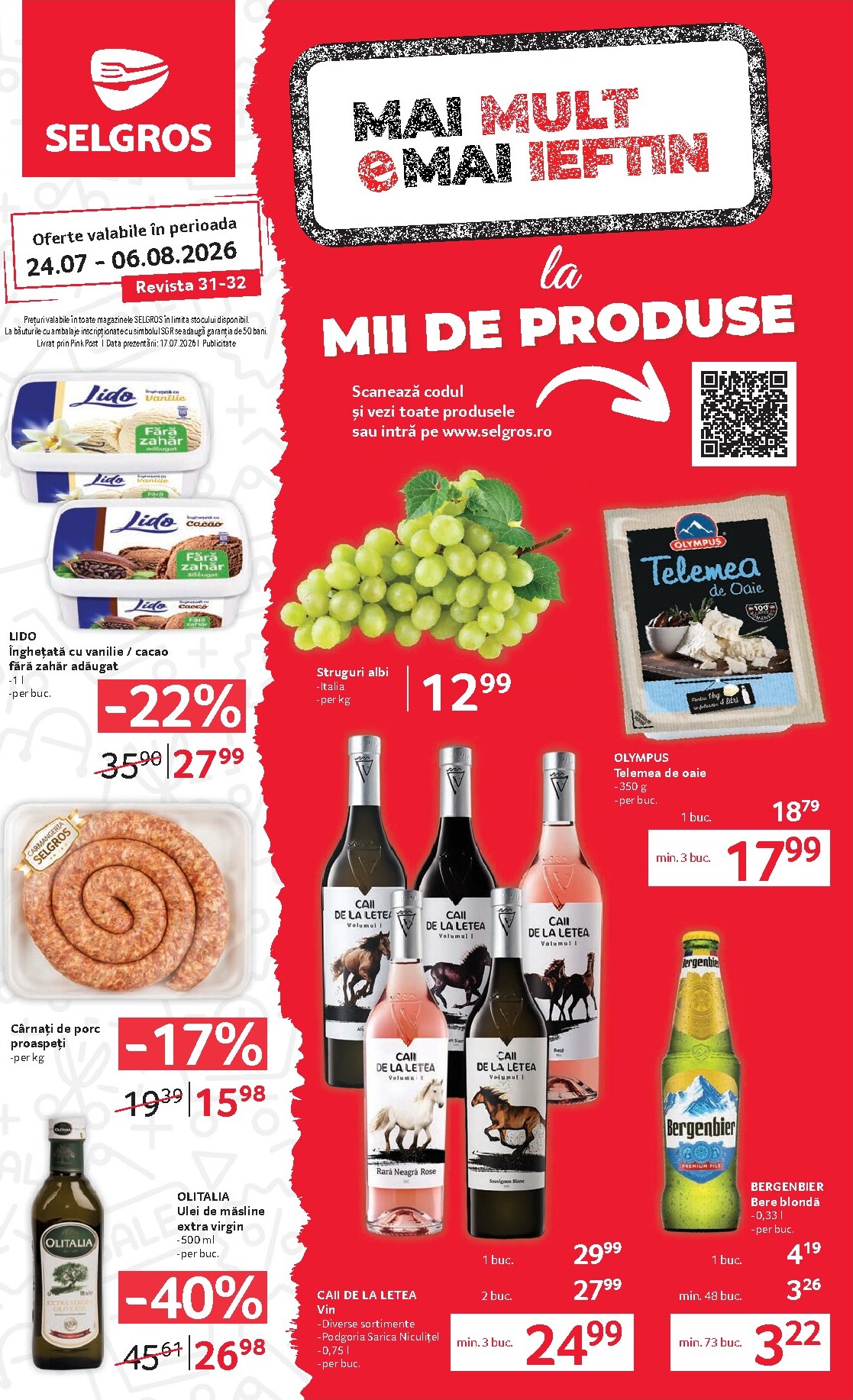 selgros - Brosura Selgros - Magazine Mici valabilă de la vineri 24.07.2026 până la joi 06.08.2026