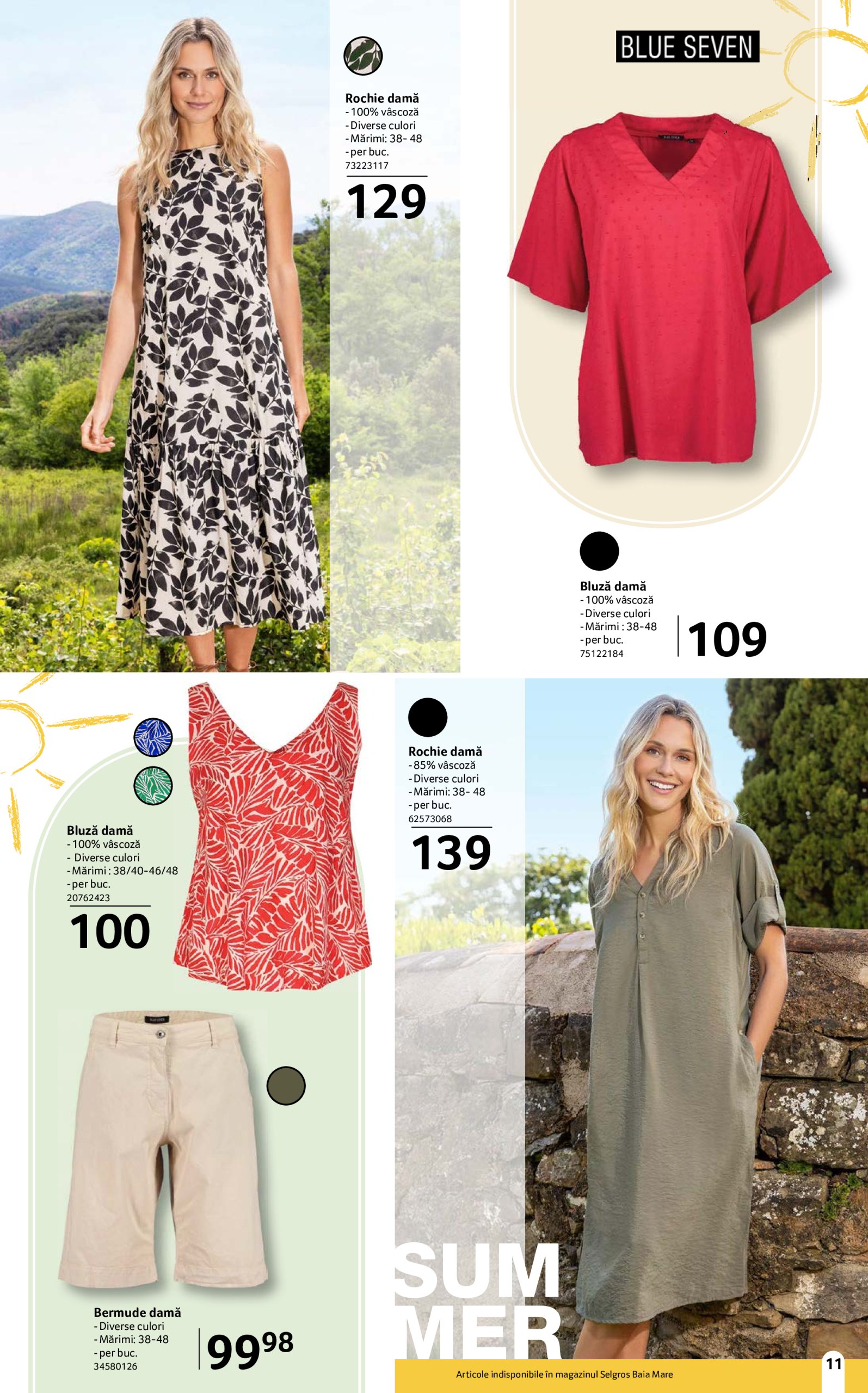 selgros - Catalog Selgros - Moda de vară valabil din 16.05. - 12.06. - page: 11 selgros - Catalog Selgros - Moda de vară valabil din 16.05. - 12.06. - page: 11