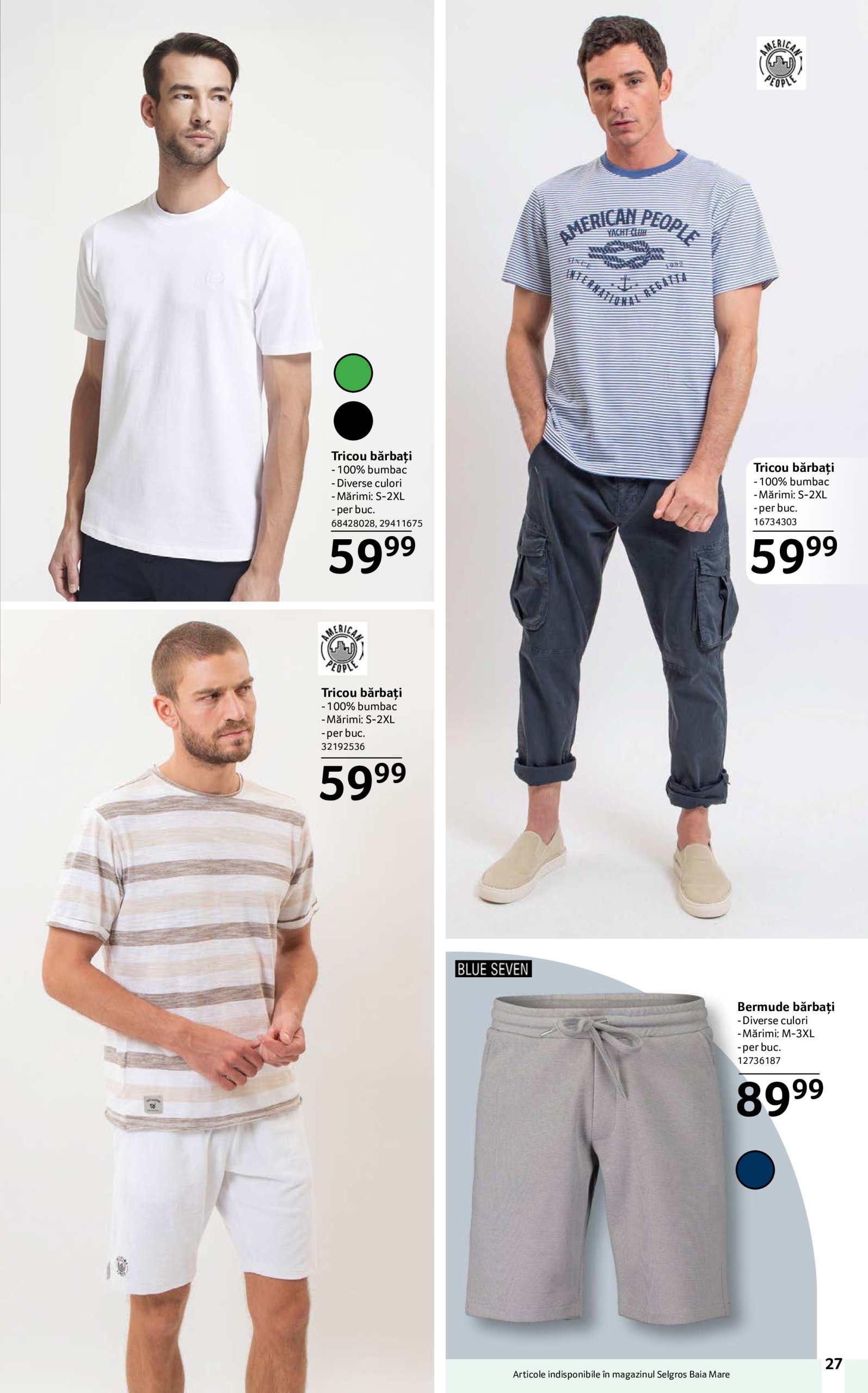 selgros - Catalog Selgros - Moda de vară valabil din 16.05. - 12.06. - page: 27 selgros - Catalog Selgros - Moda de vară valabil din 16.05. - 12.06. - page: 27