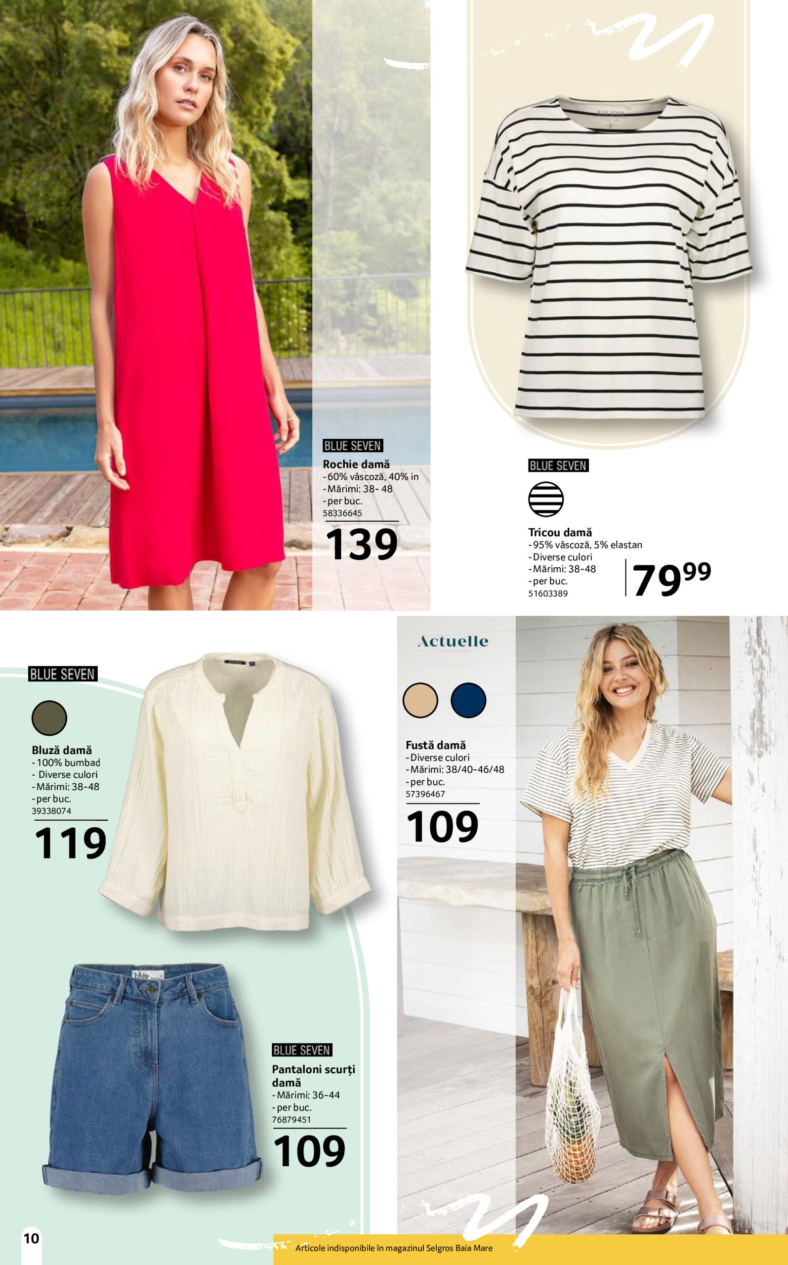 selgros - Catalog Selgros - Moda de vară valabil din 16.05. - 12.06. - page: 10 selgros - Catalog Selgros - Moda de vară valabil din 16.05. - 12.06. - page: 10