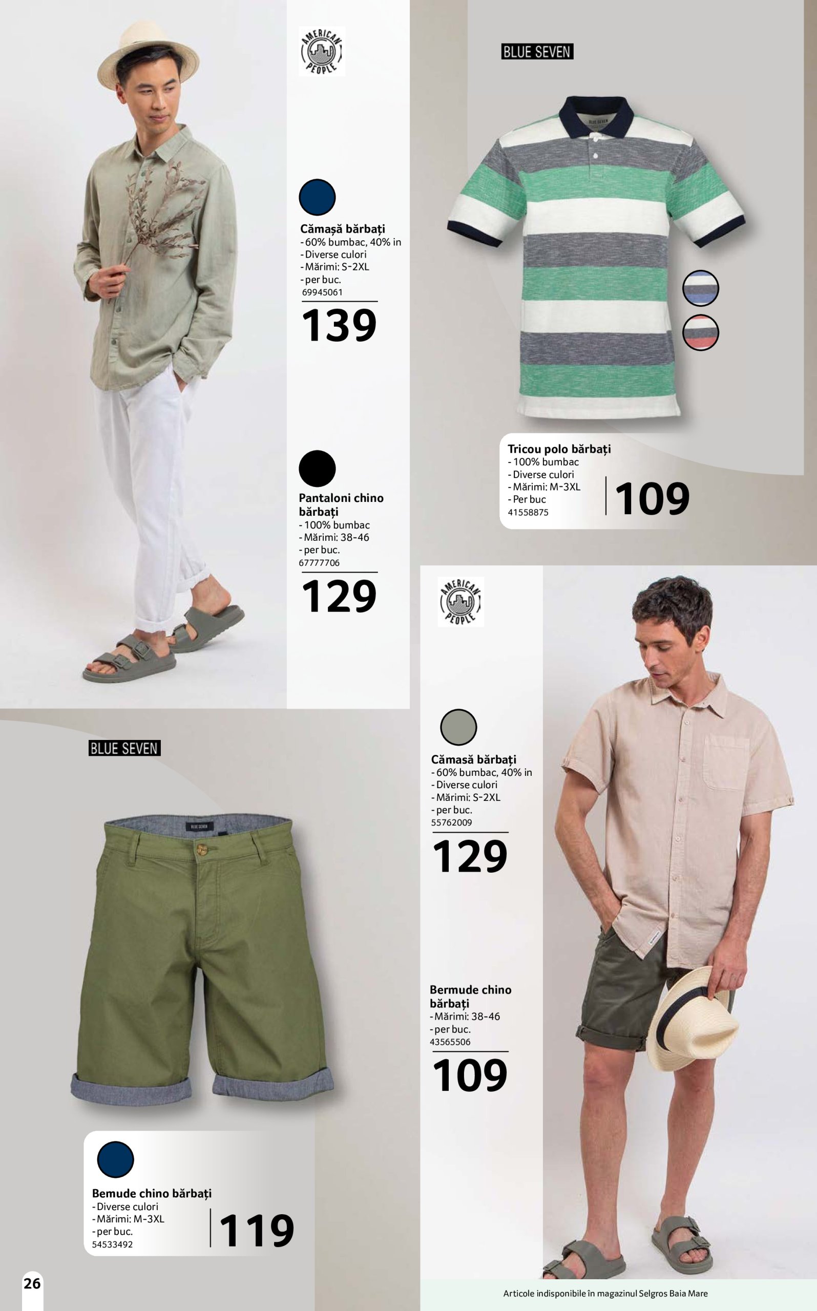 selgros - Catalog Selgros - Moda de vară valabil din 16.05. - 12.06. - page: 26 selgros - Catalog Selgros - Moda de vară valabil din 16.05. - 12.06. - page: 26