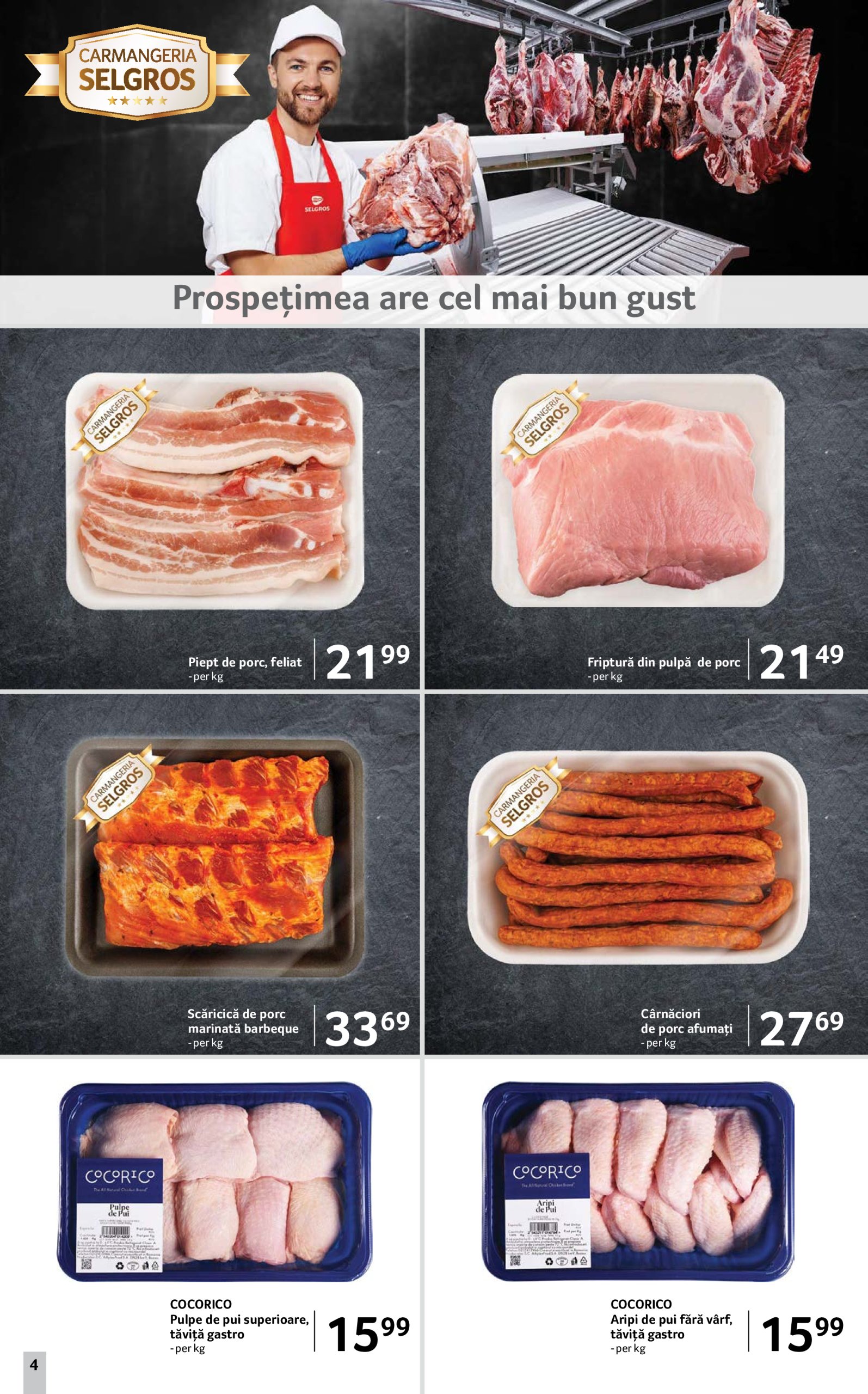 selgros - Catalog Selgros - Food valabil din 16.05. - 29.05. - page: 4