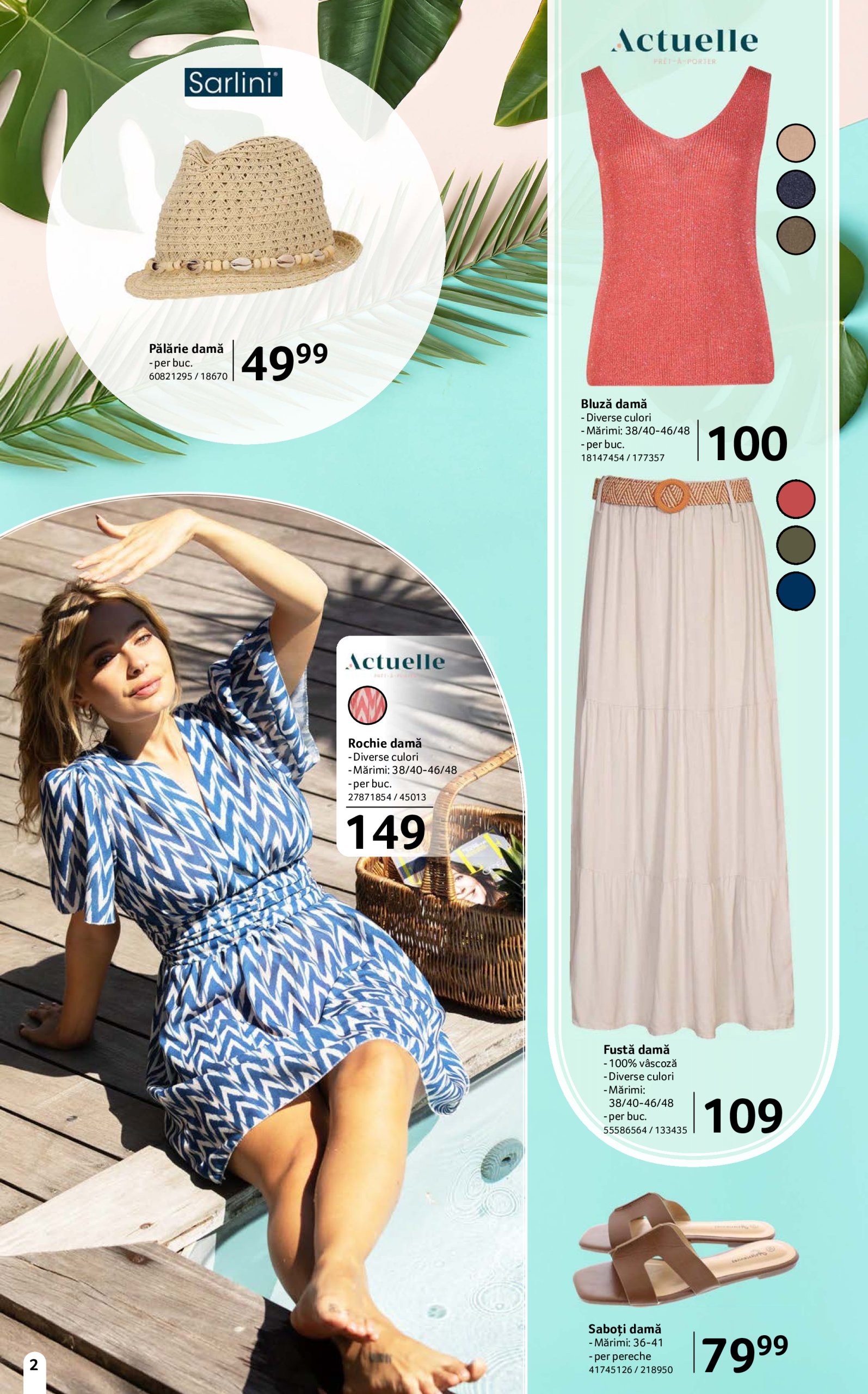 selgros - Catalog Selgros - Moda de Plajă valabil din 13.06. până pe 10.07. - page: 2 selgros - Catalog Selgros - Moda de Plajă valabil din 13.06. până pe 10.07. - page: 2
