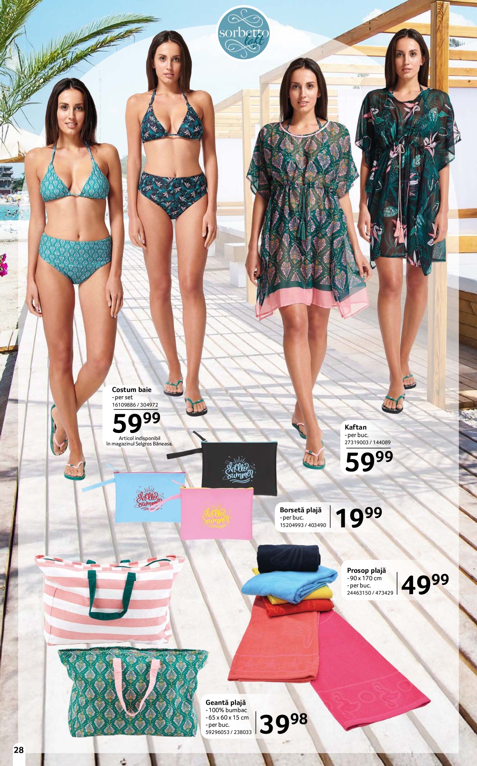 selgros - Catalog Selgros - Moda de Plajă valabil din 13.06. până pe 10.07. - page: 28 selgros - Catalog Selgros - Moda de Plajă valabil din 13.06. până pe 10.07. - page: 28