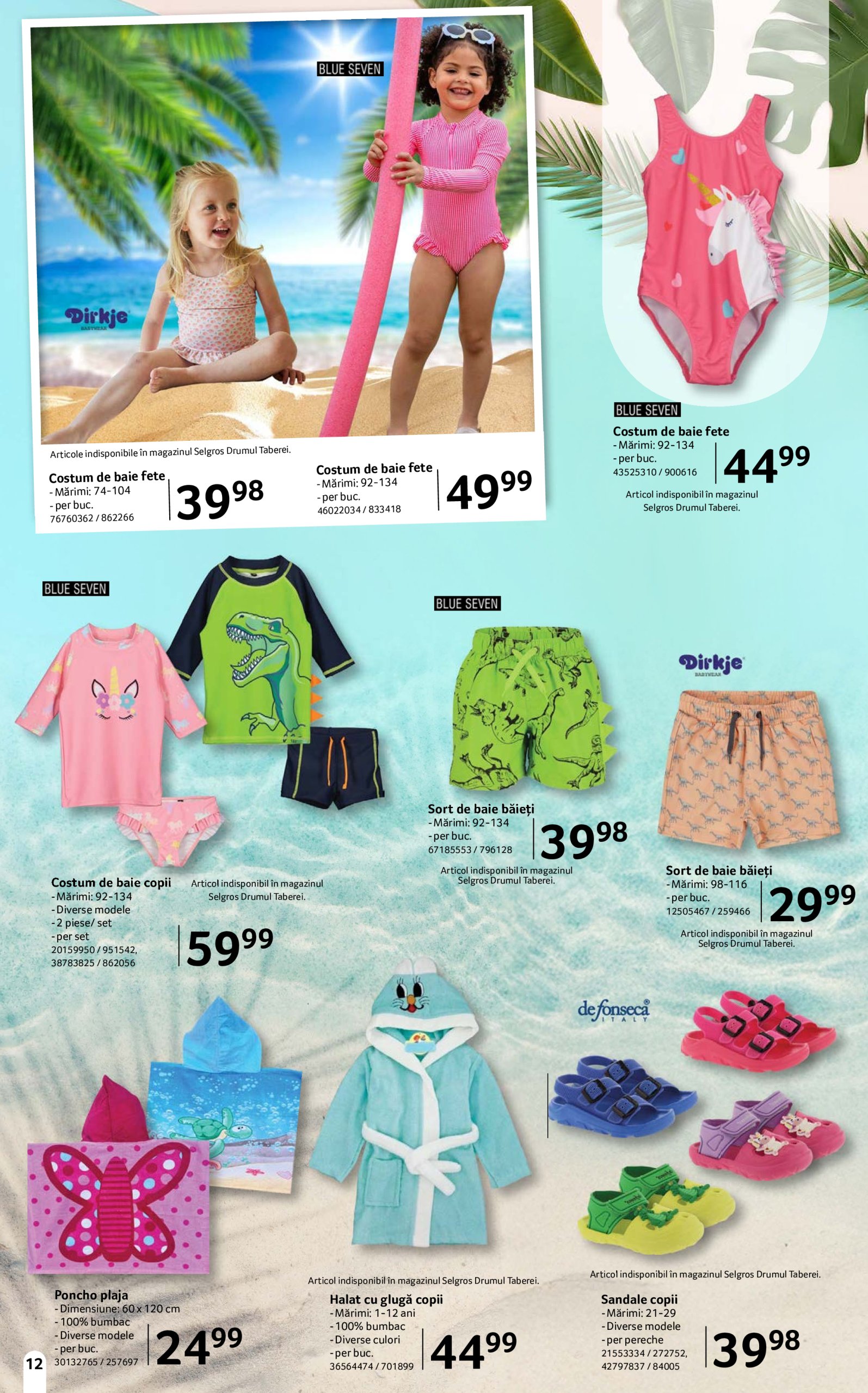 selgros - Catalog Selgros - Moda de Plajă valabil din 13.06. până pe 10.07. - page: 12 selgros - Catalog Selgros - Moda de Plajă valabil din 13.06. până pe 10.07. - page: 12
