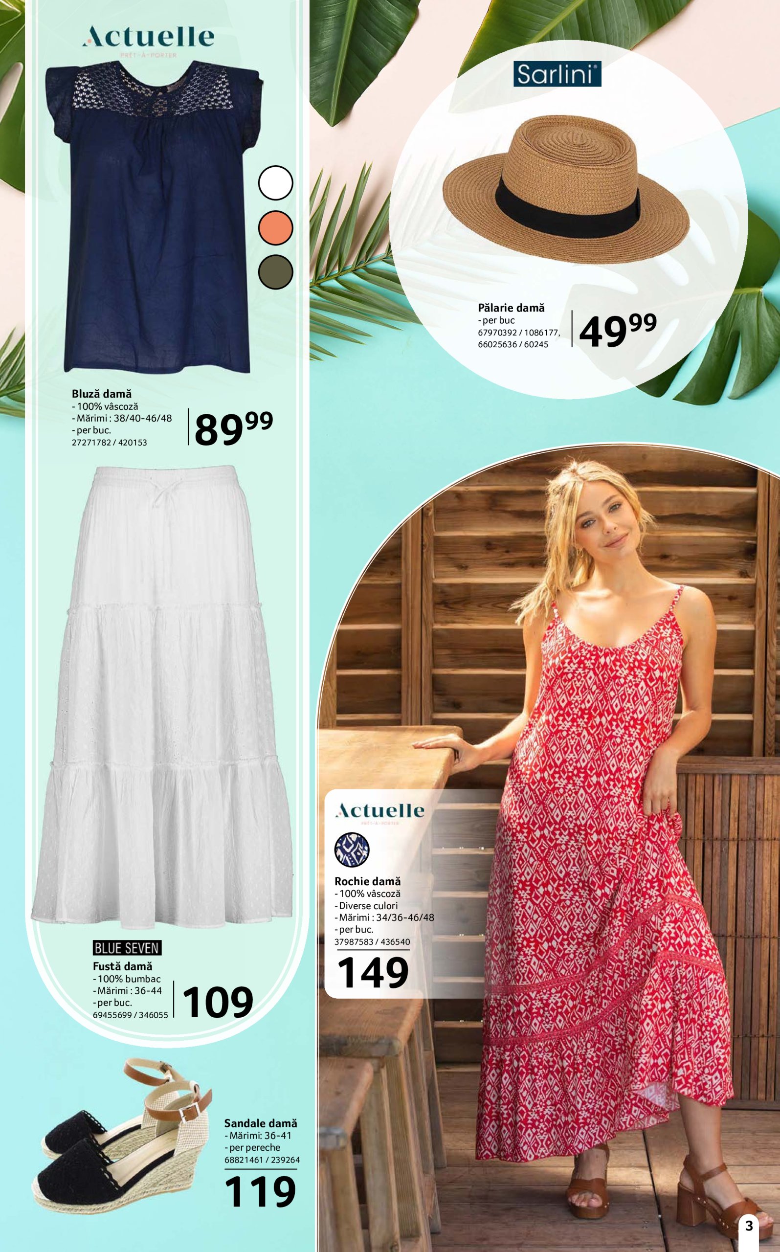 selgros - Catalog Selgros - Moda de Plajă valabil din 13.06. până pe 10.07. - page: 3 selgros - Catalog Selgros - Moda de Plajă valabil din 13.06. până pe 10.07. - page: 3