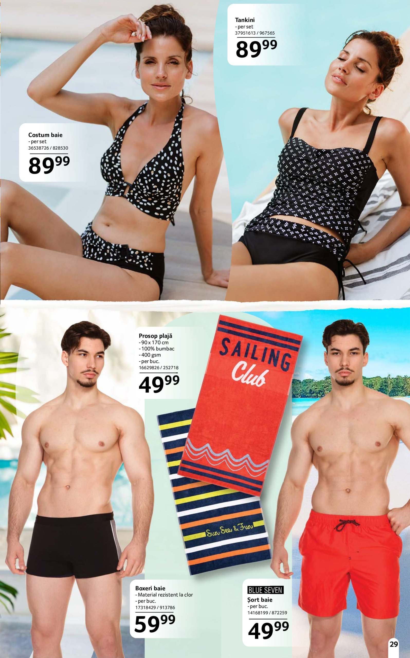 selgros - Catalog Selgros - Moda de Plajă valabil din 13.06. până pe 10.07. - page: 29 selgros - Catalog Selgros - Moda de Plajă valabil din 13.06. până pe 10.07. - page: 29