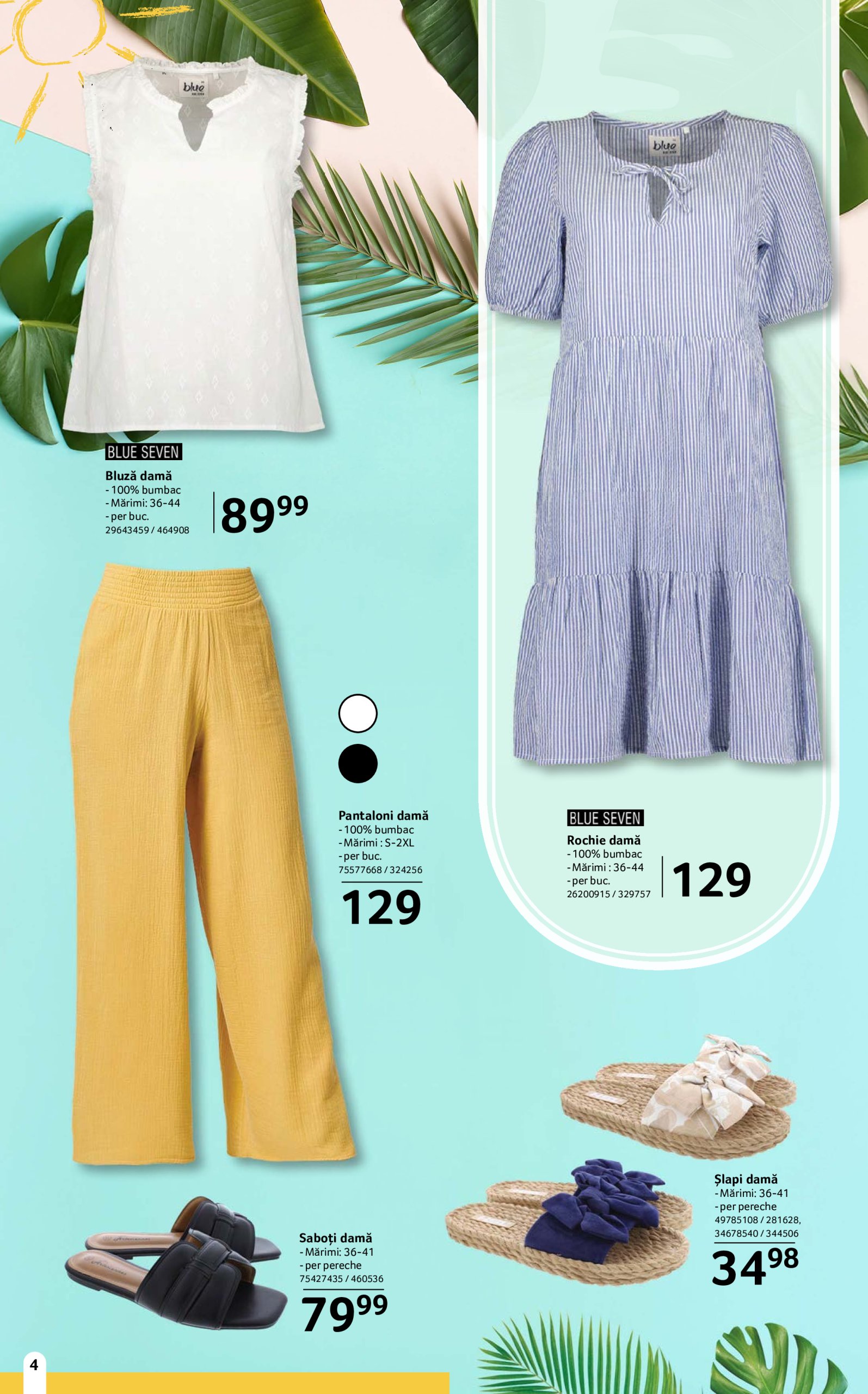 selgros - Catalog Selgros - Moda de Plajă valabil din 13.06. până pe 10.07. - page: 4 selgros - Catalog Selgros - Moda de Plajă valabil din 13.06. până pe 10.07. - page: 4