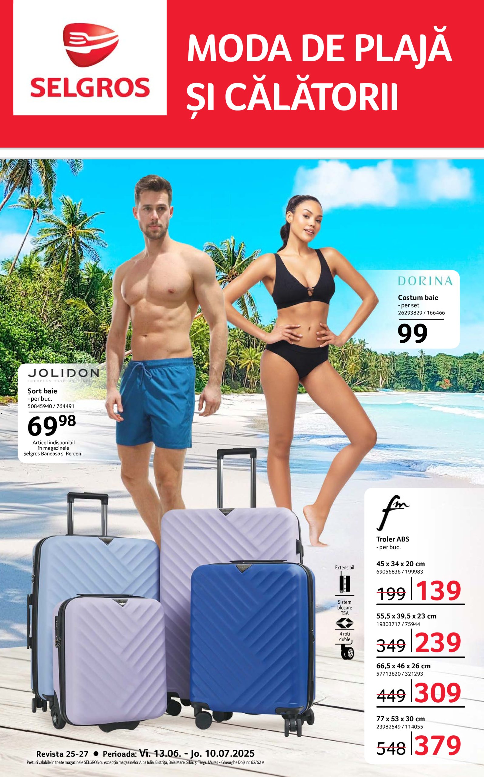 selgros - Catalog Selgros - Moda de Plajă valabil din 13.06. până pe 10.07.