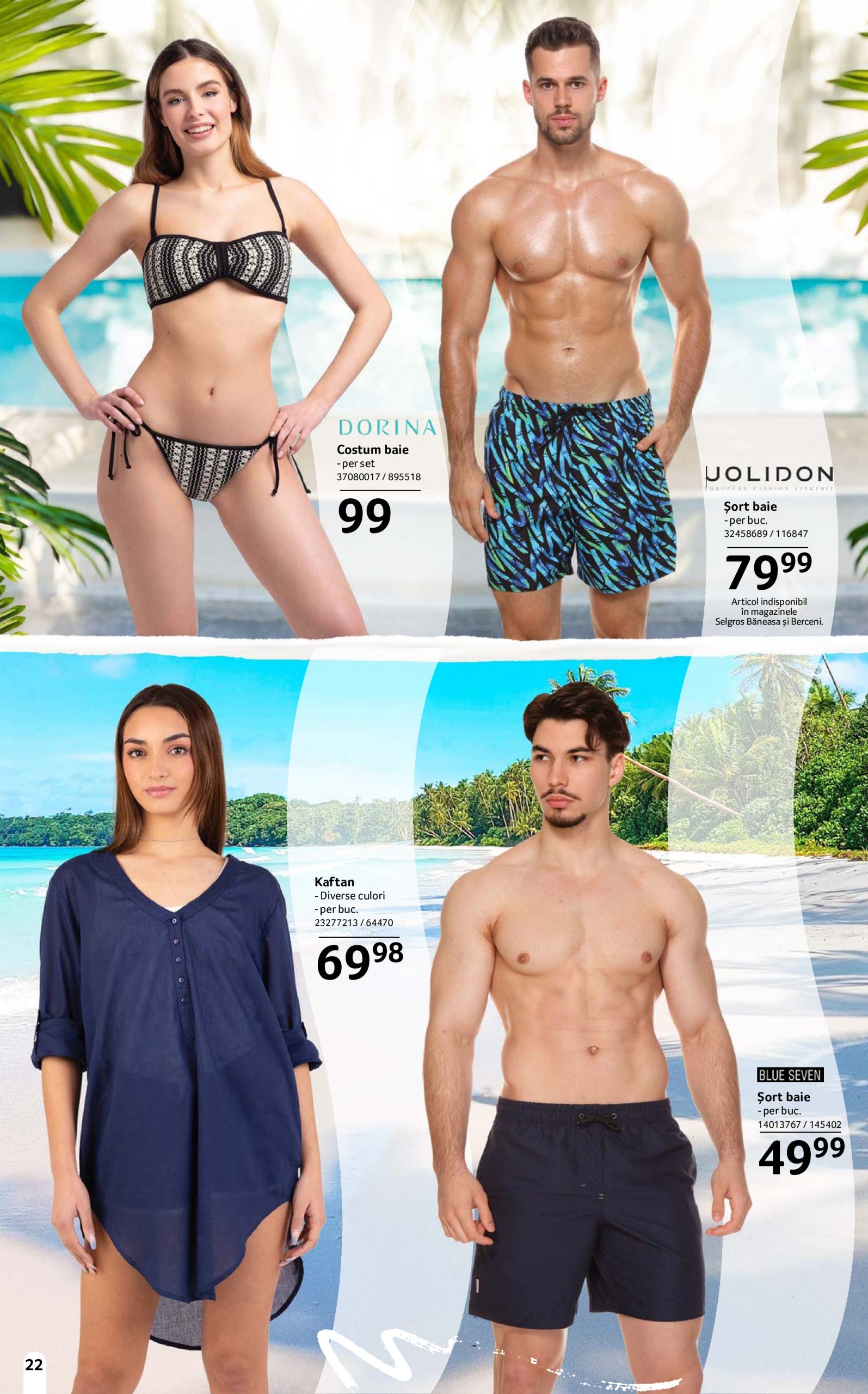 selgros - Catalog Selgros - Moda de Plajă valabil din 13.06. până pe 10.07. - page: 22 selgros - Catalog Selgros - Moda de Plajă valabil din 13.06. până pe 10.07. - page: 22