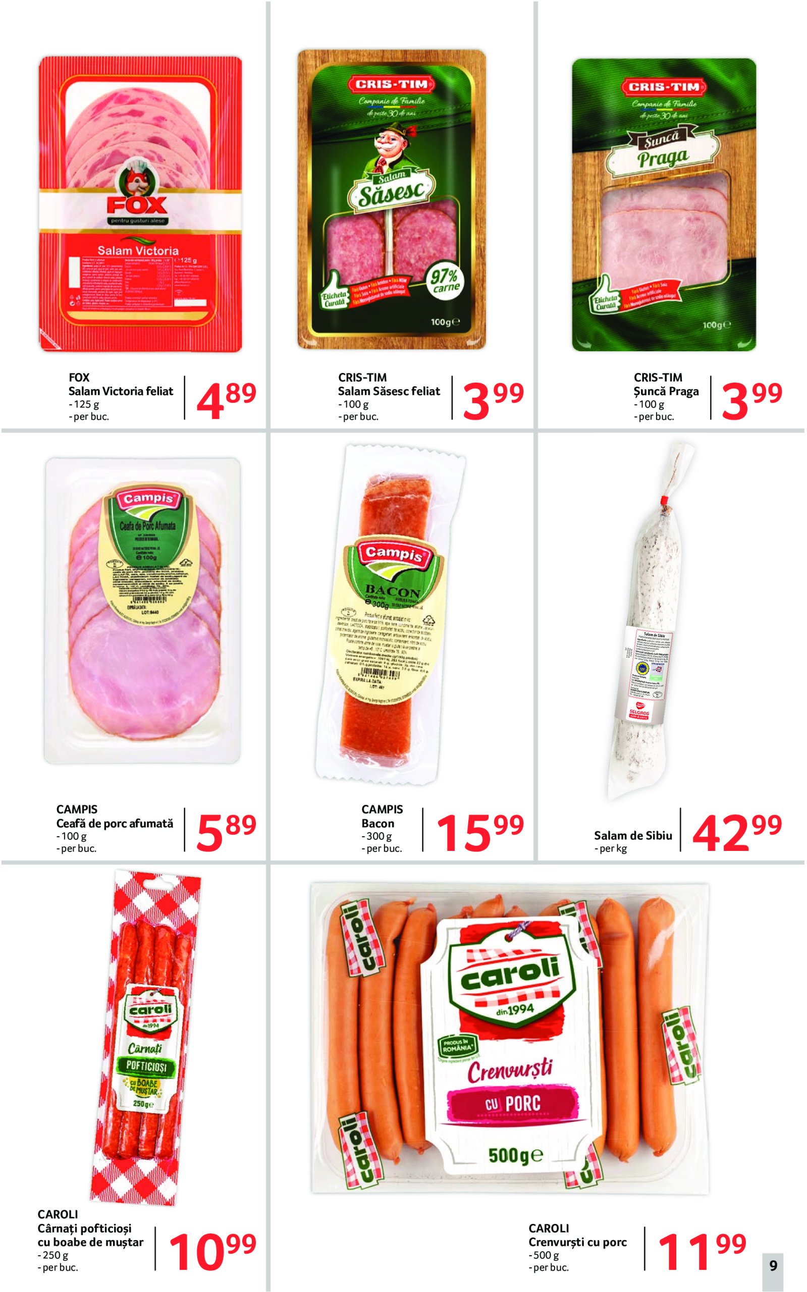 selgros - Catalog Selgros - Sibiu valabil din 13.06. până pe 26.06. - page: 9