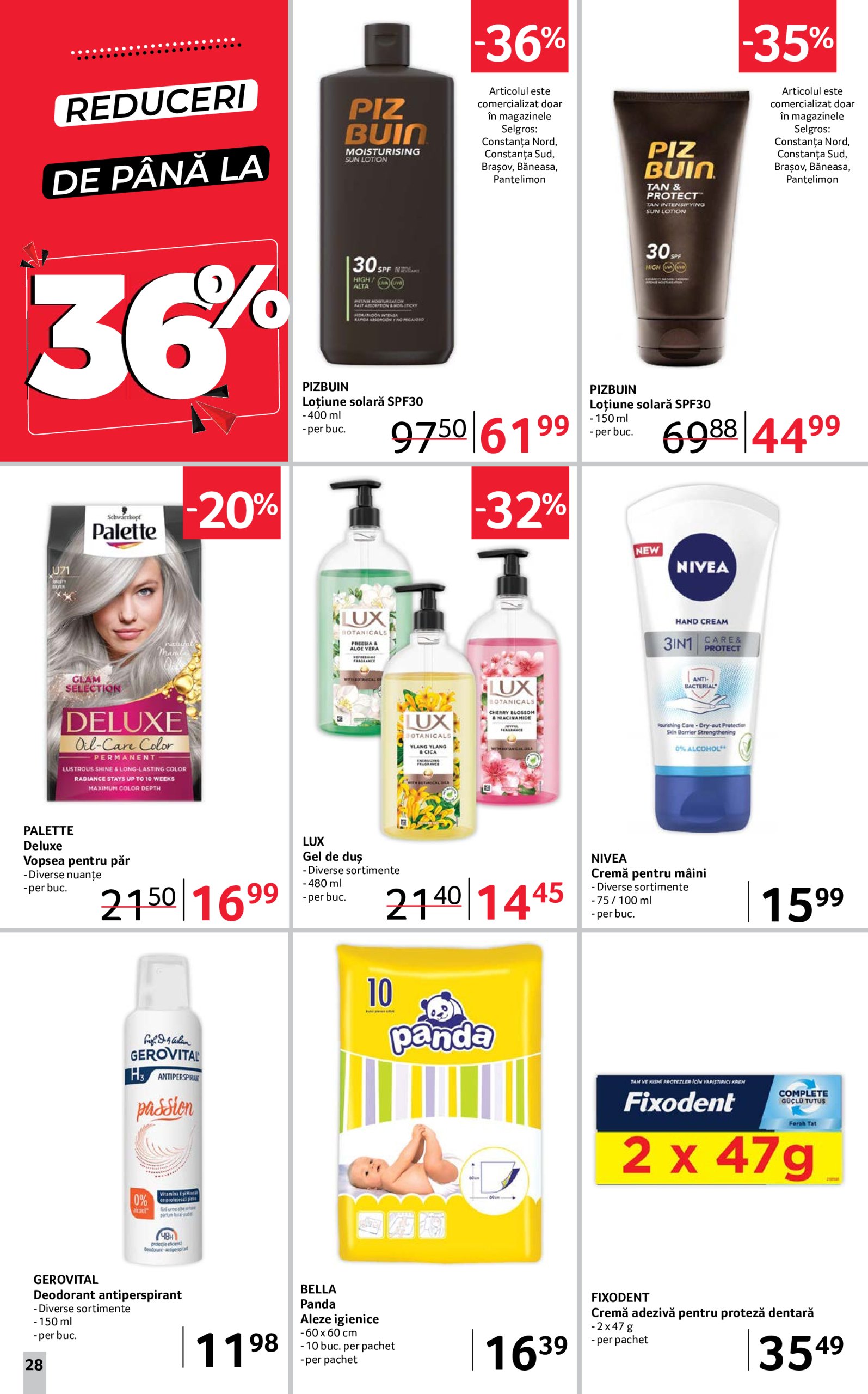 selgros - Catalog Selgros valabil din 27.06. până pe 10.07. - page: 28 selgros - Catalog Selgros valabil din 27.06. până pe 10.07. - page: 28