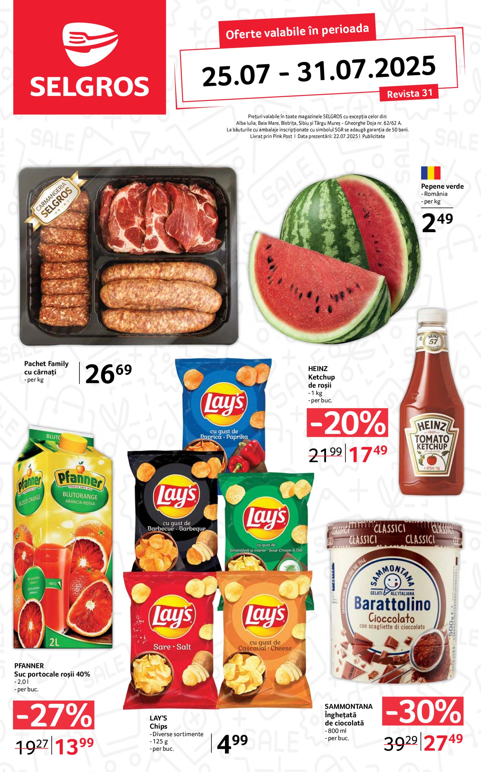 selgros - Catalog Selgros valabil din 25.07. până pe 31.07.