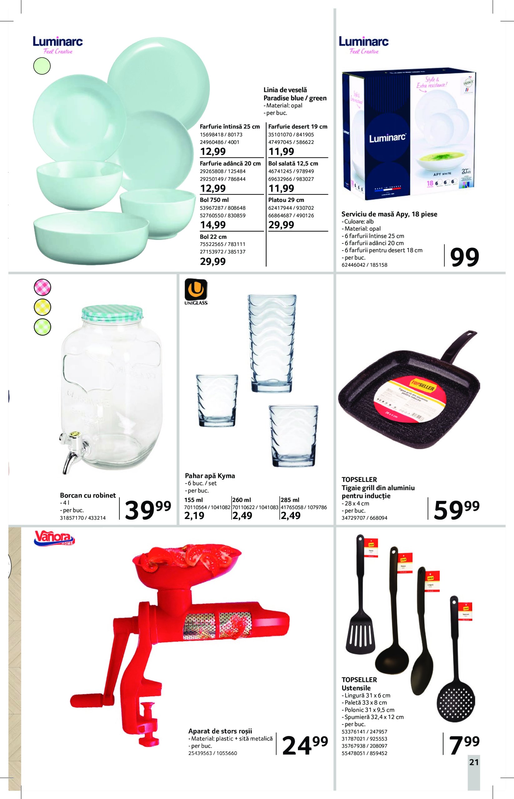 selgros - Catalog Selgros - Magazine Mici valabil din 25.07. până pe 31.07. - page: 21