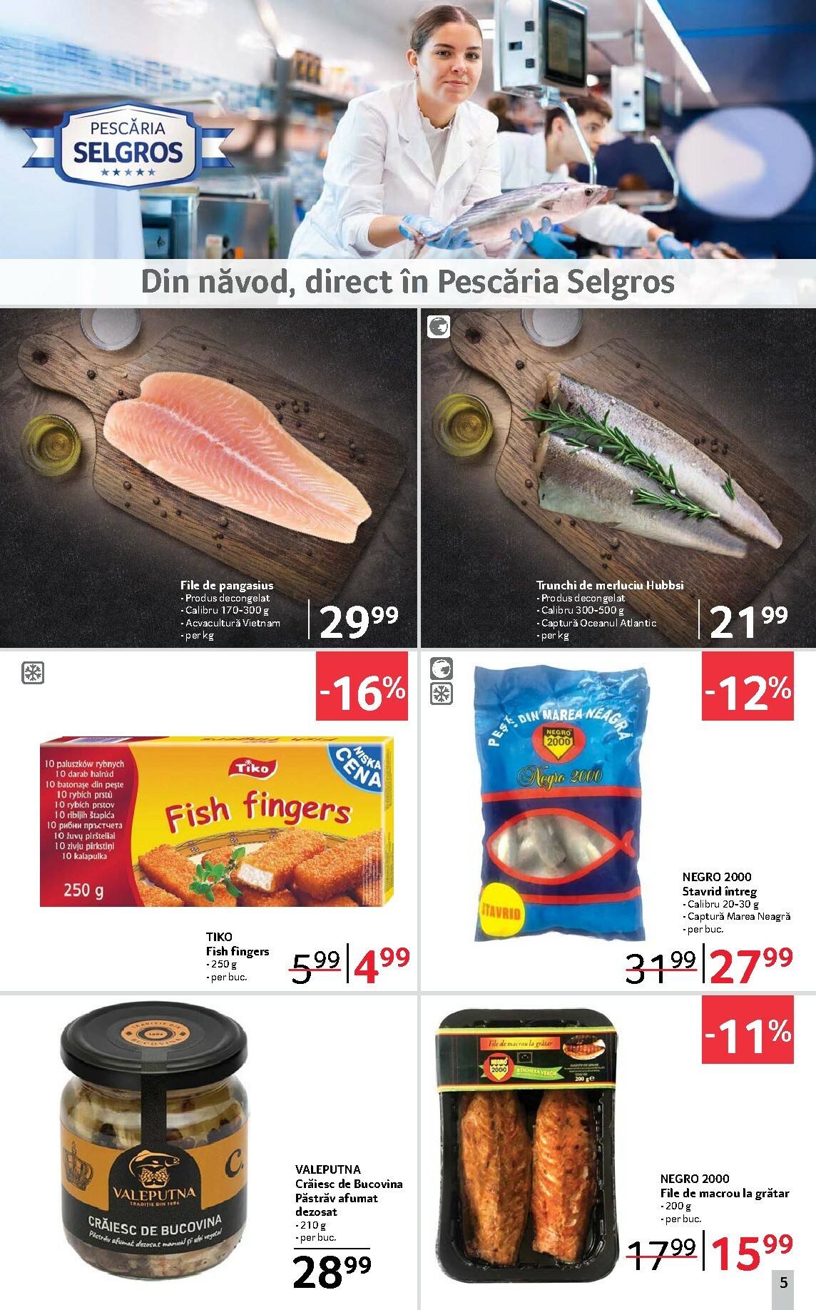 selgros - Catalog Selgros - Food online – oferte valabile din 28.11. - page: 5