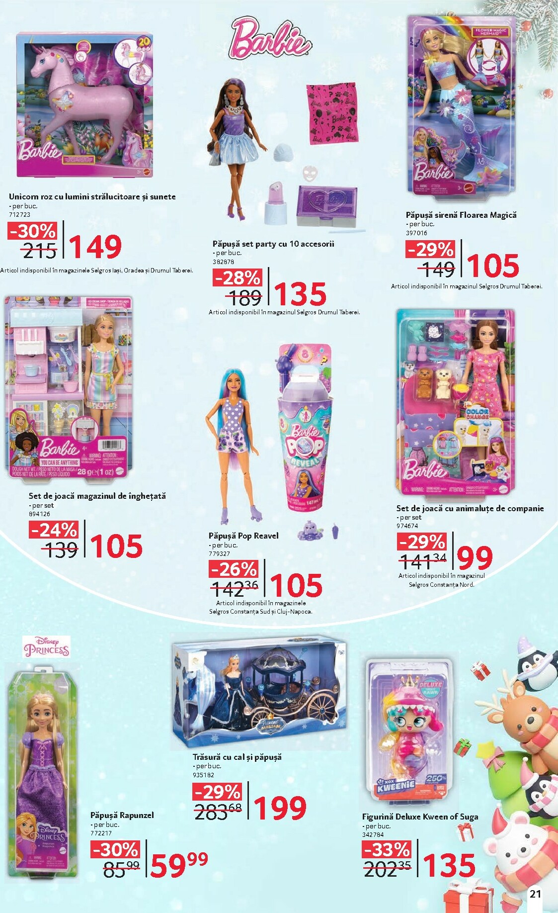 selgros - Catalog Selgros - Cadouri si jucarii online – oferte valabile din 06.12. - page: 21