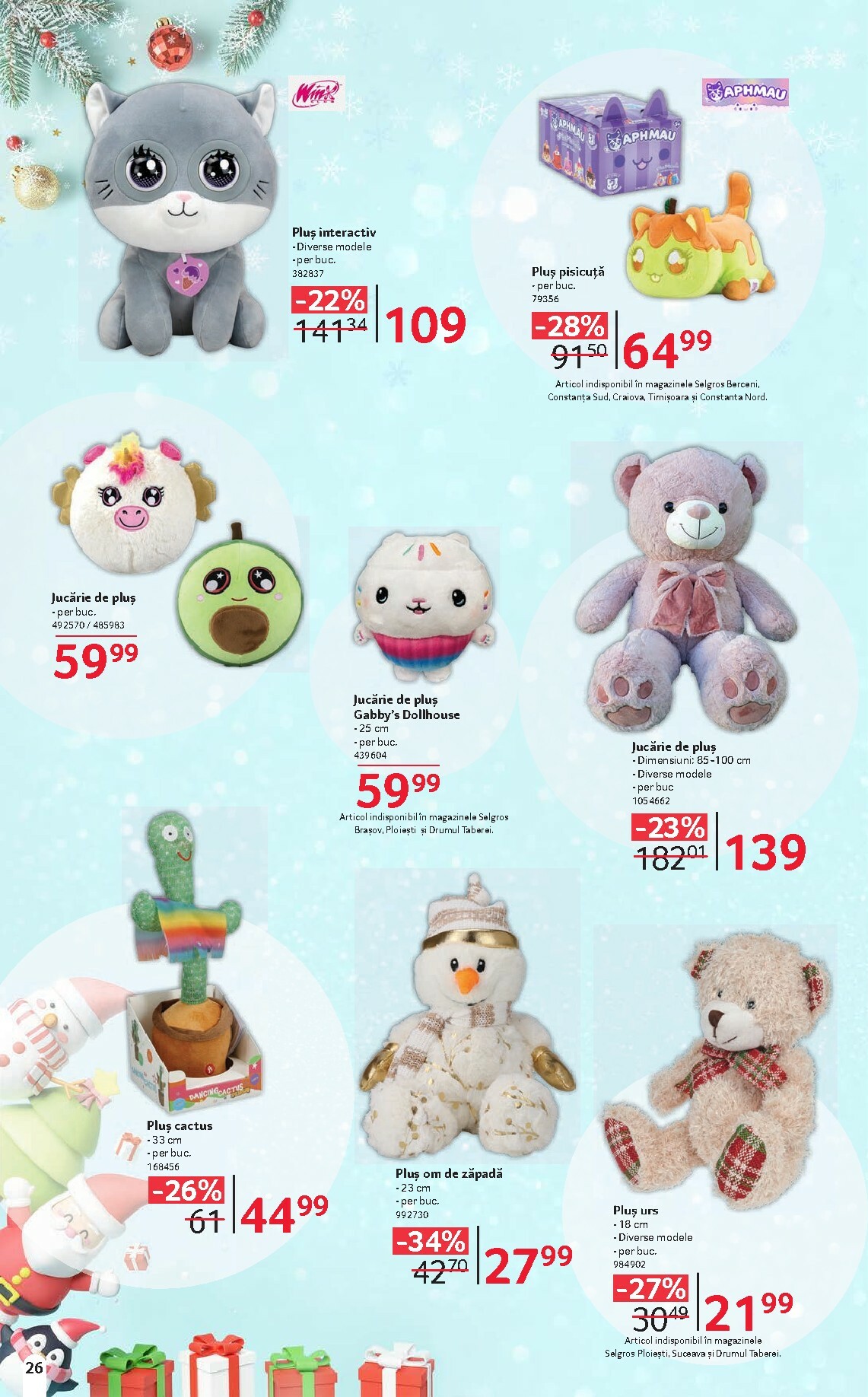 selgros - Catalog Selgros - Cadouri si jucarii online – oferte valabile din 06.12. - page: 26