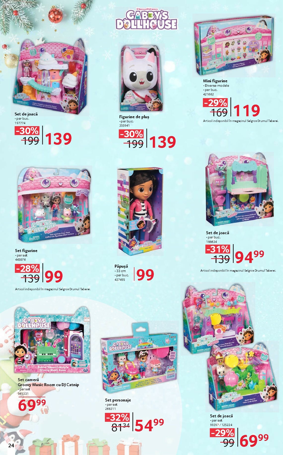 selgros - Catalog Selgros - Cadouri si jucarii online – oferte valabile din 06.12. - page: 24