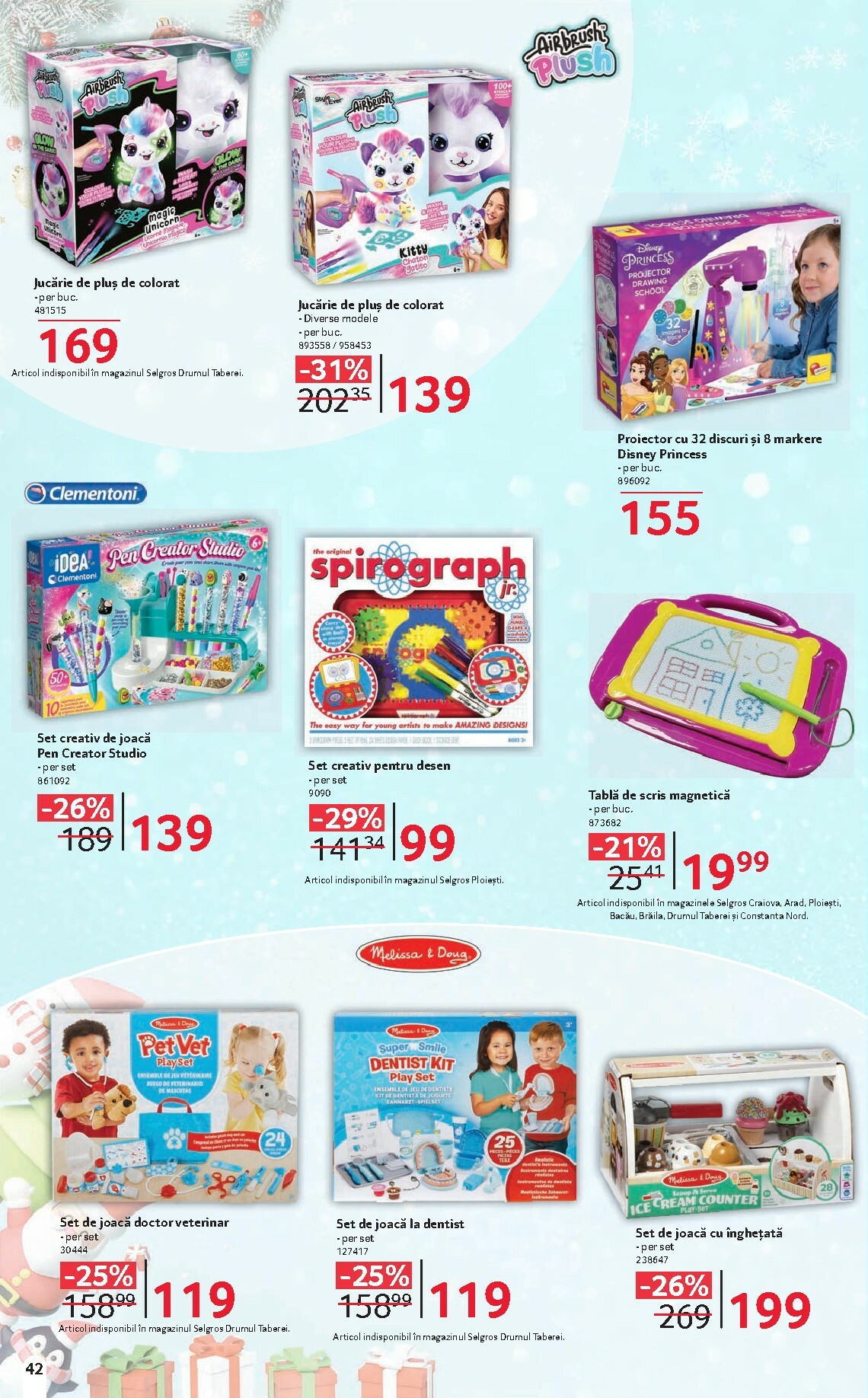 selgros - Catalog Selgros - Cadouri si jucarii online – oferte valabile din 06.12. - page: 42