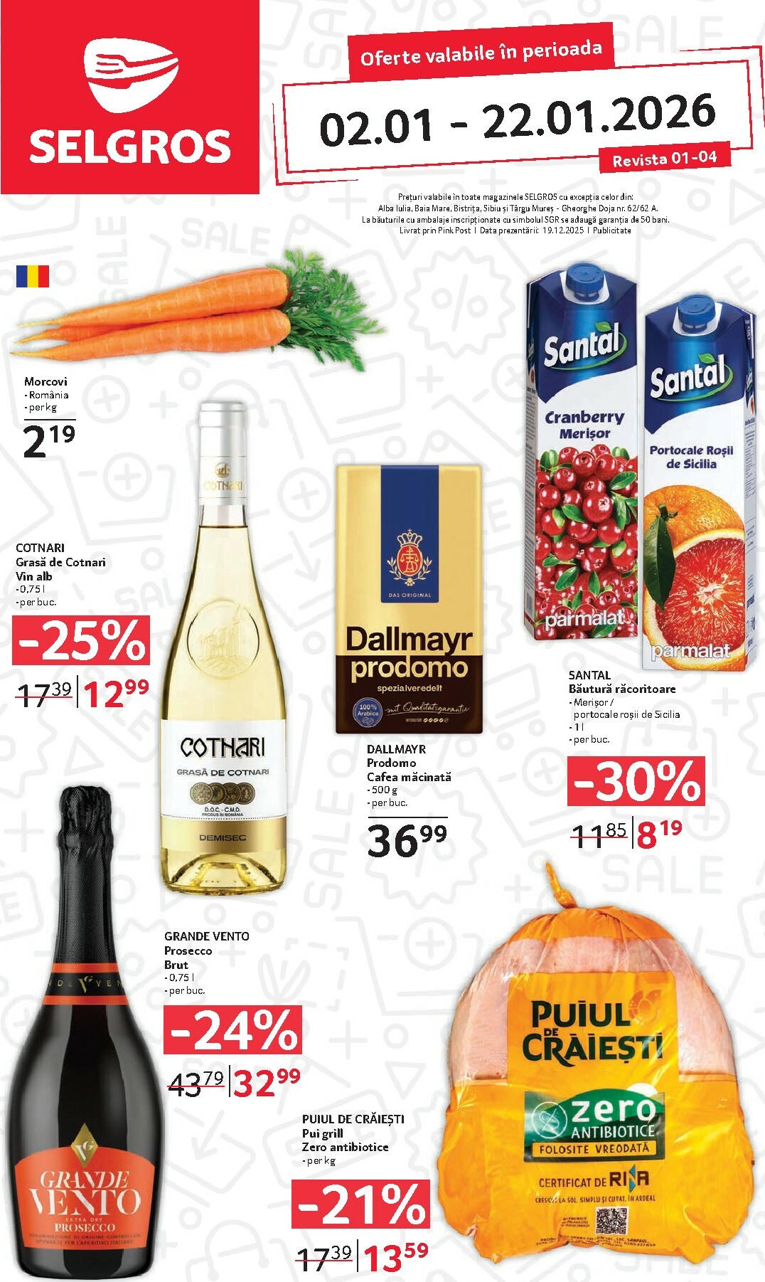 selgros - Catalog Selgros - Food online – oferte valabile din 02.01.