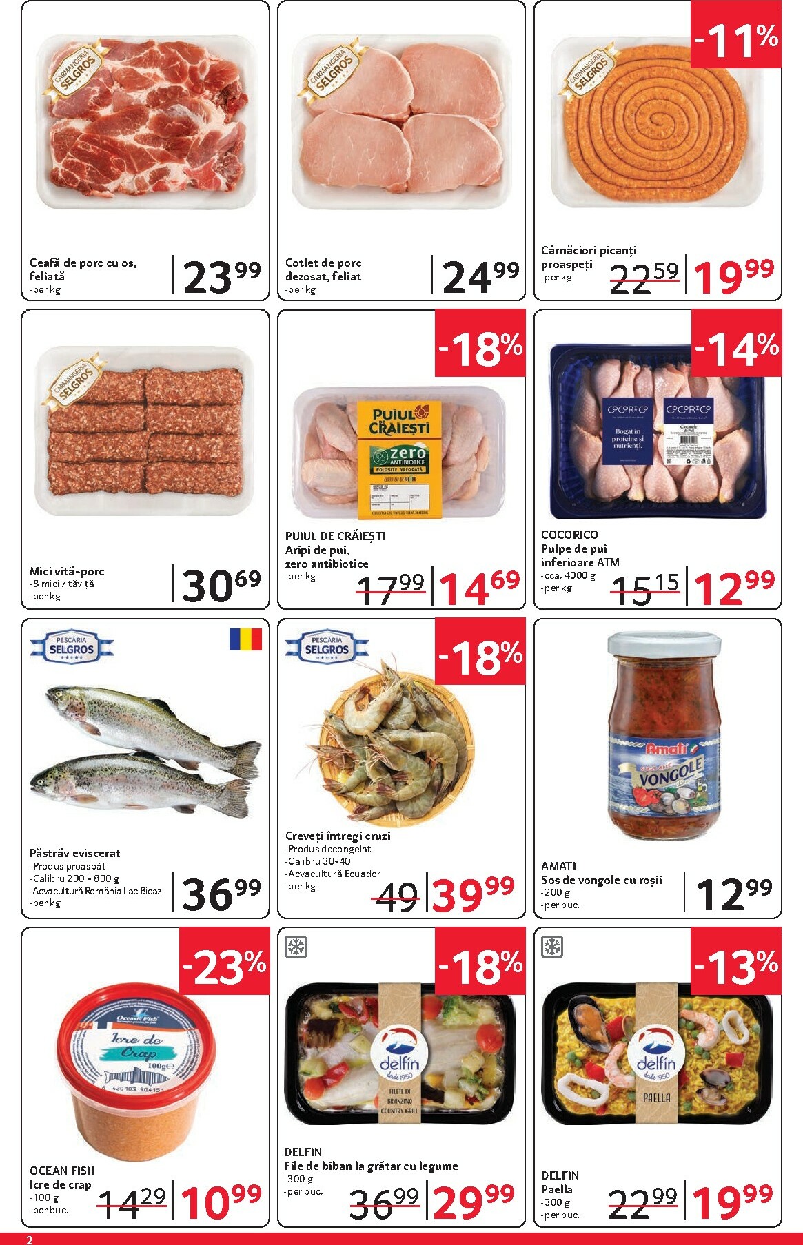 selgros - Catalog Selgros - Food online – oferte valabile din 23.01. - page: 2