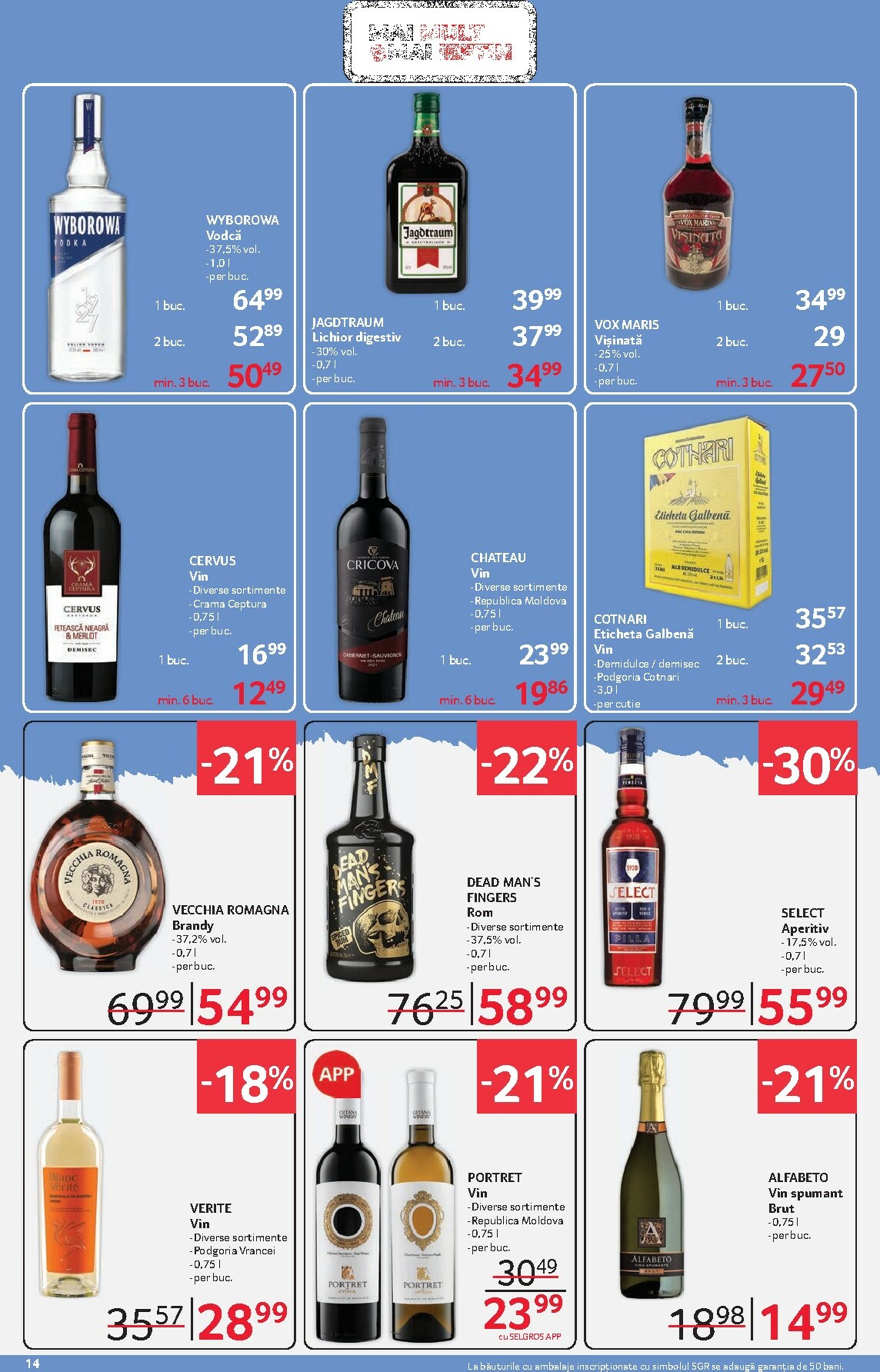 selgros - Catalog Selgros - Food online – oferte valabile din 23.01. - page: 14