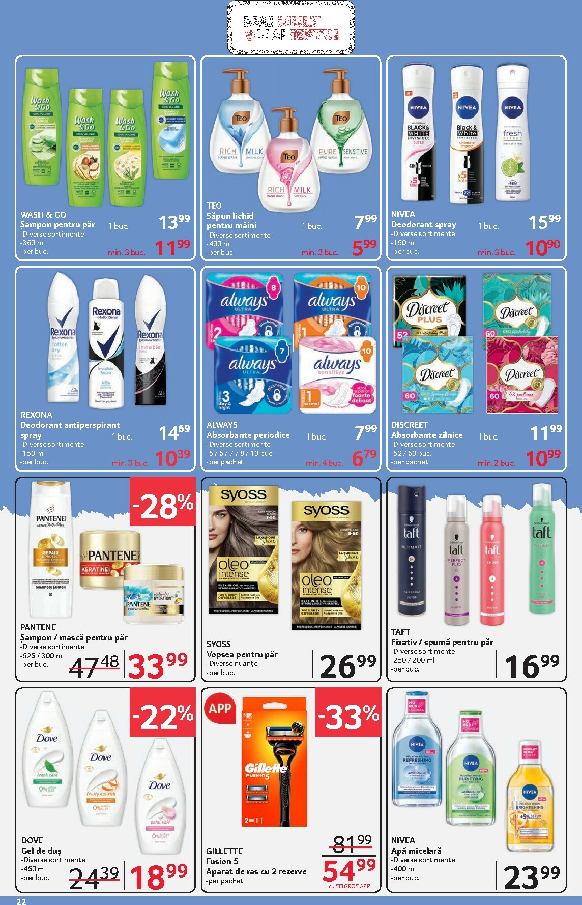 selgros - Catalog Selgros - Food online – oferte valabile din 23.01. - page: 22