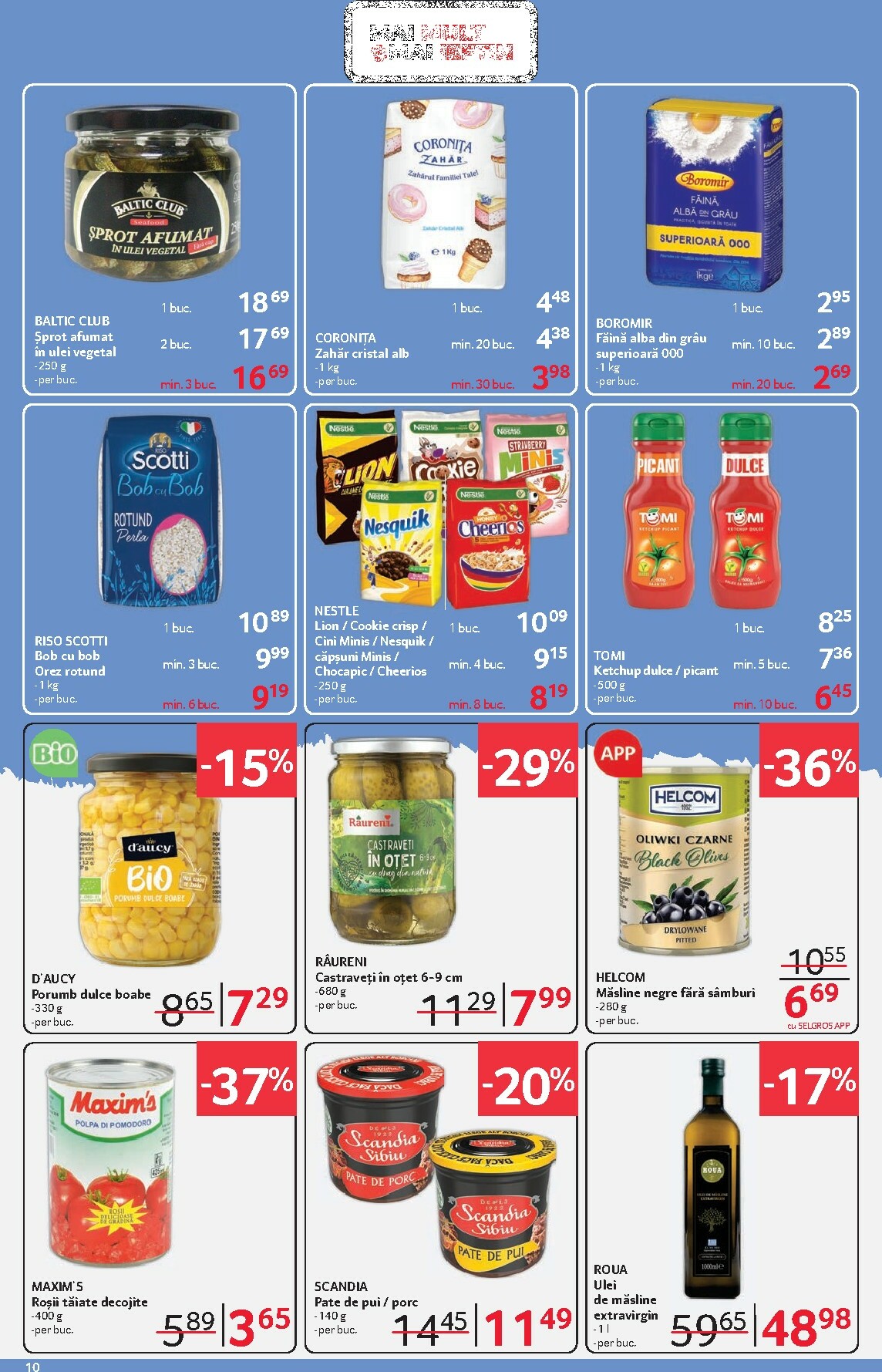 selgros - Catalog Selgros - Food online – oferte valabile din 23.01. - page: 10