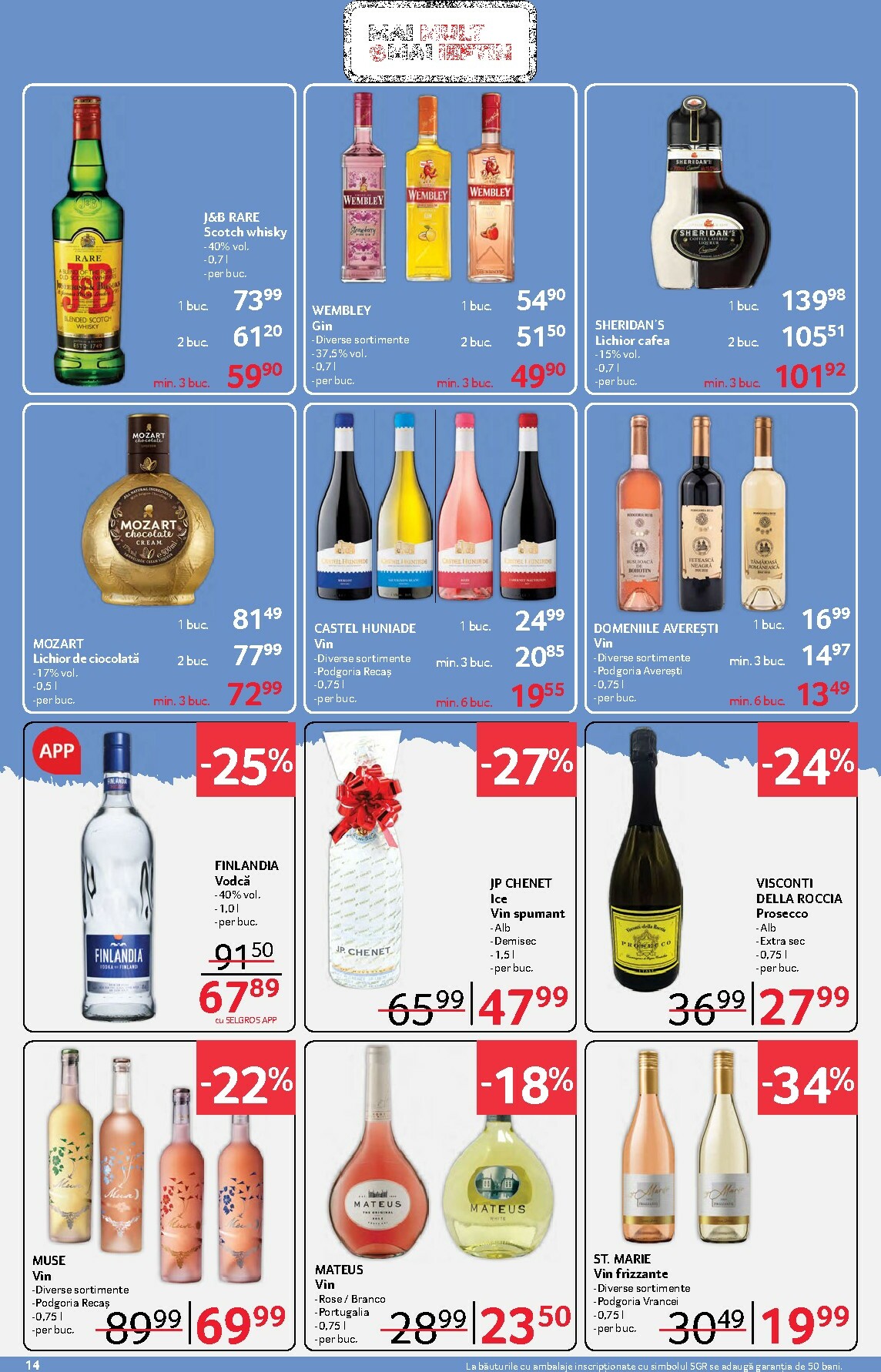 selgros - Catalog Selgros - Food online – oferte valabile din 06.02.2026 - page: 14