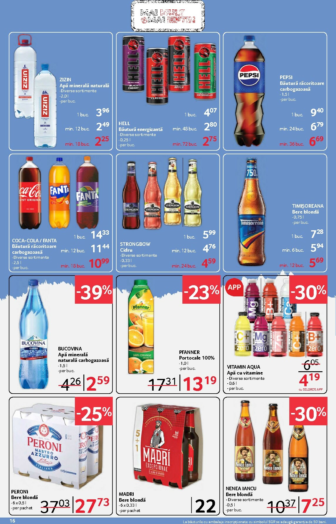 selgros - Catalog Selgros - Food online – oferte valabile din 06.02.2026 - page: 16