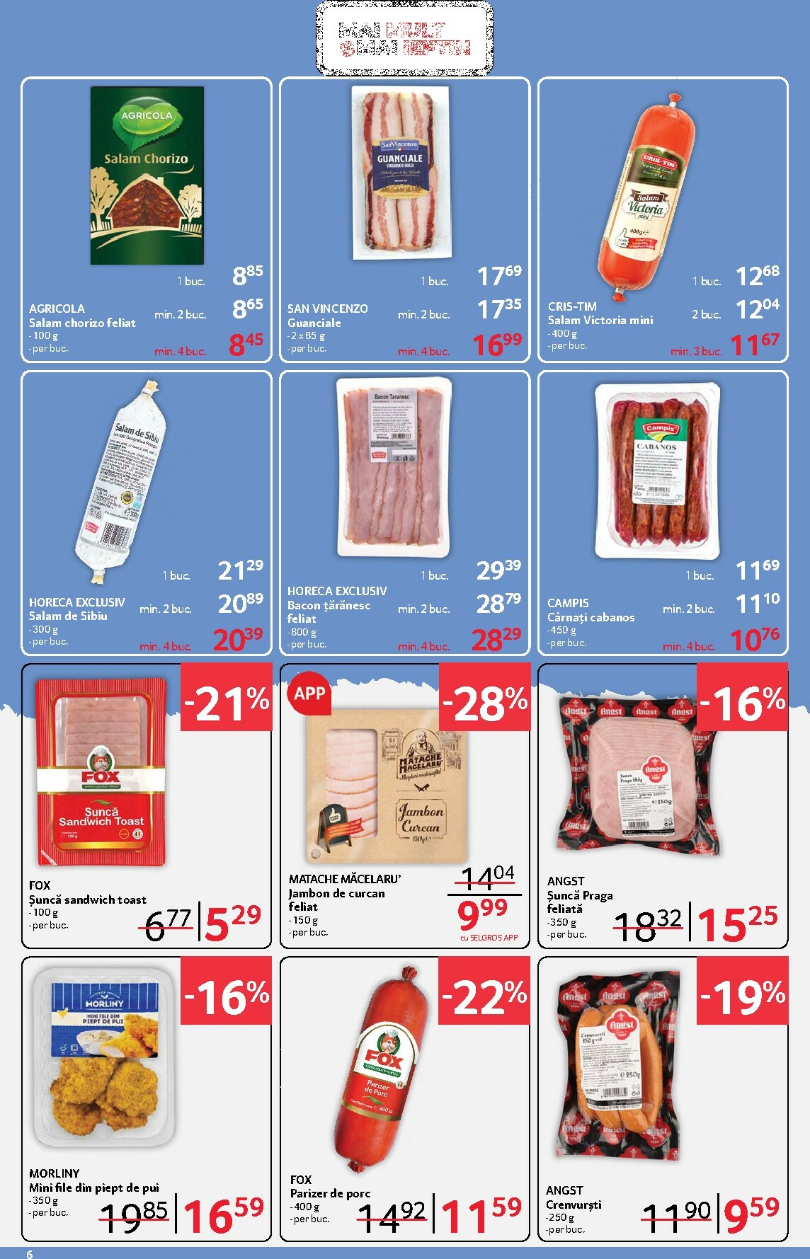 selgros - Catalog Selgros - Food online – oferte valabile din 06.02.2026 - page: 6