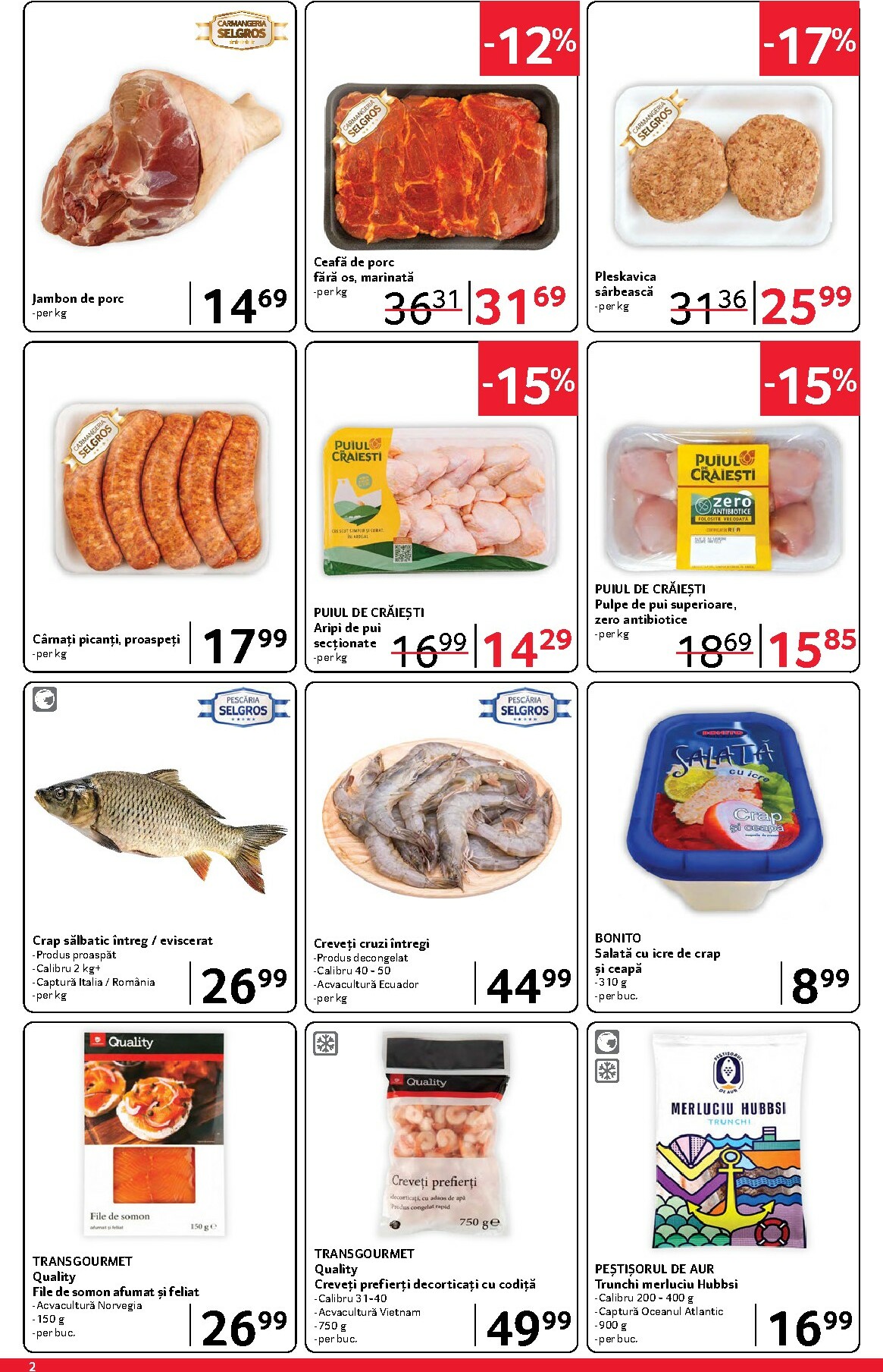 selgros - Catalog Selgros - Food online – oferte valabile din 06.02.2026 - page: 2