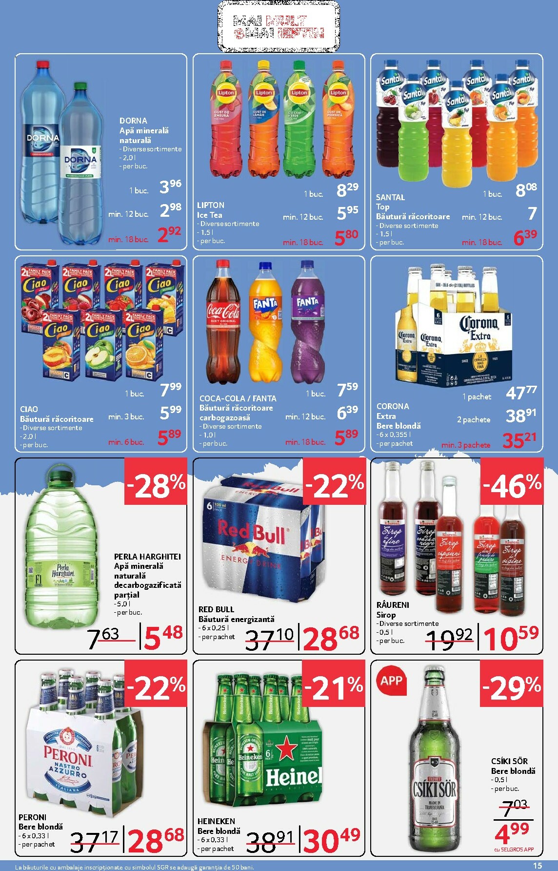 selgros - Catalog Selgros - Food online – oferte valabile din 20.02.2026 - page: 15