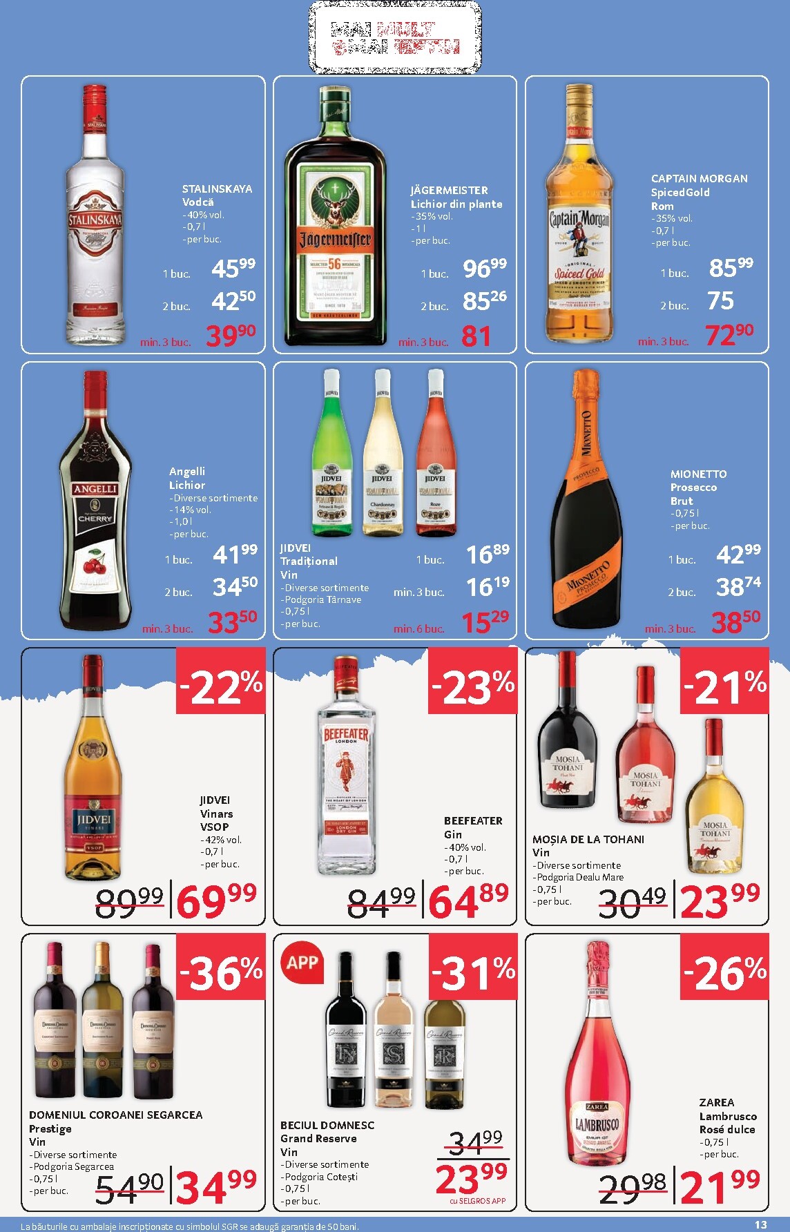 selgros - Catalog Selgros - Food online – oferte valabile din 20.03.2026 - page: 13