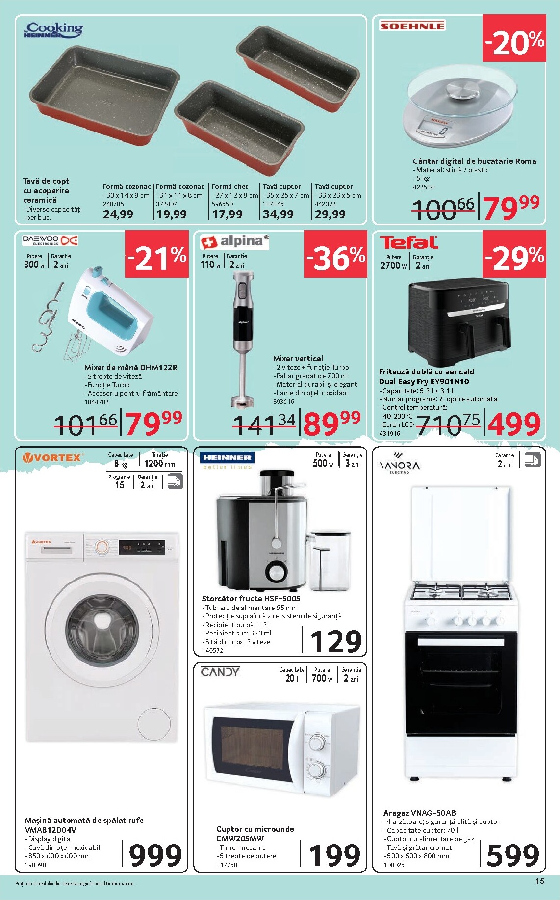 selgros - Catalog Selgros - Magazine Mici online – oferte valabile din 20.03.2026 - page: 15