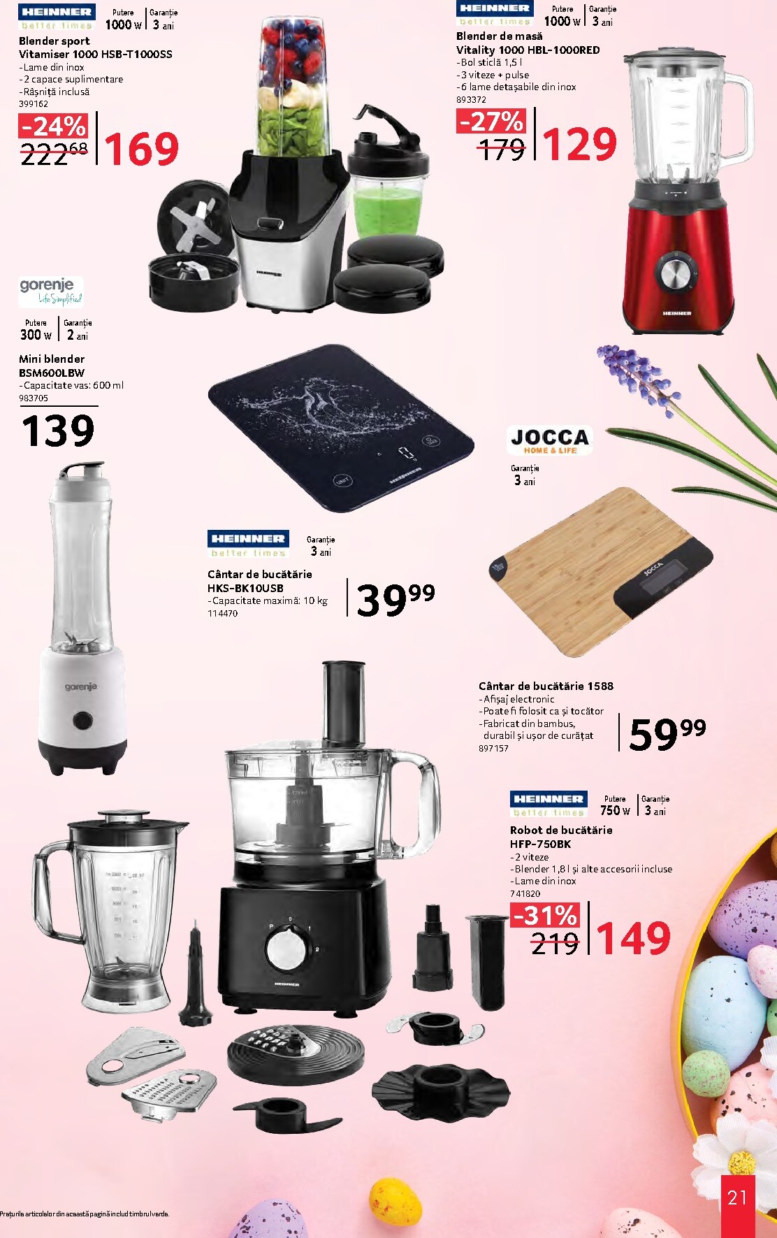 selgros - Catalog Selgros - Paște online – oferte valabile din 20.03.2026 - page: 21